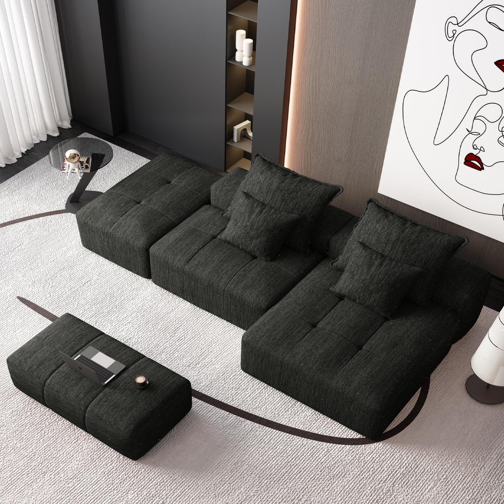 Modern Oversized Modular Sectional Sofa