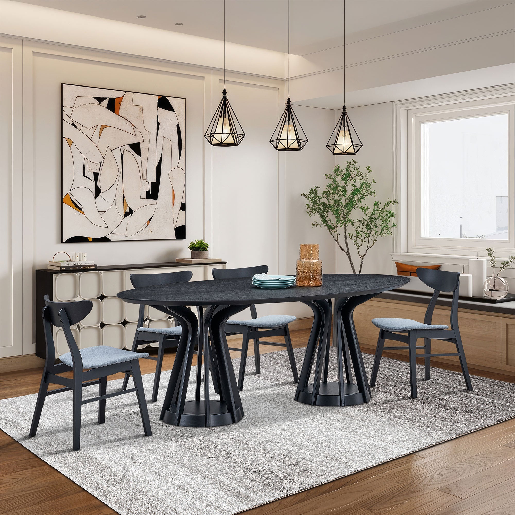 78.74 Inch Modern Dining Table