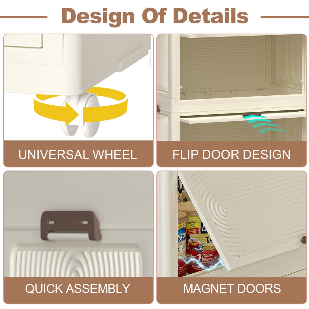 Portable Wardrobe Closet Storage Organizer