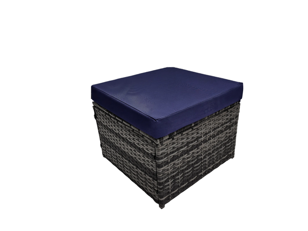 Outdoor Sectional Patio Set Half Moon Round Sofa for Backyard Garden