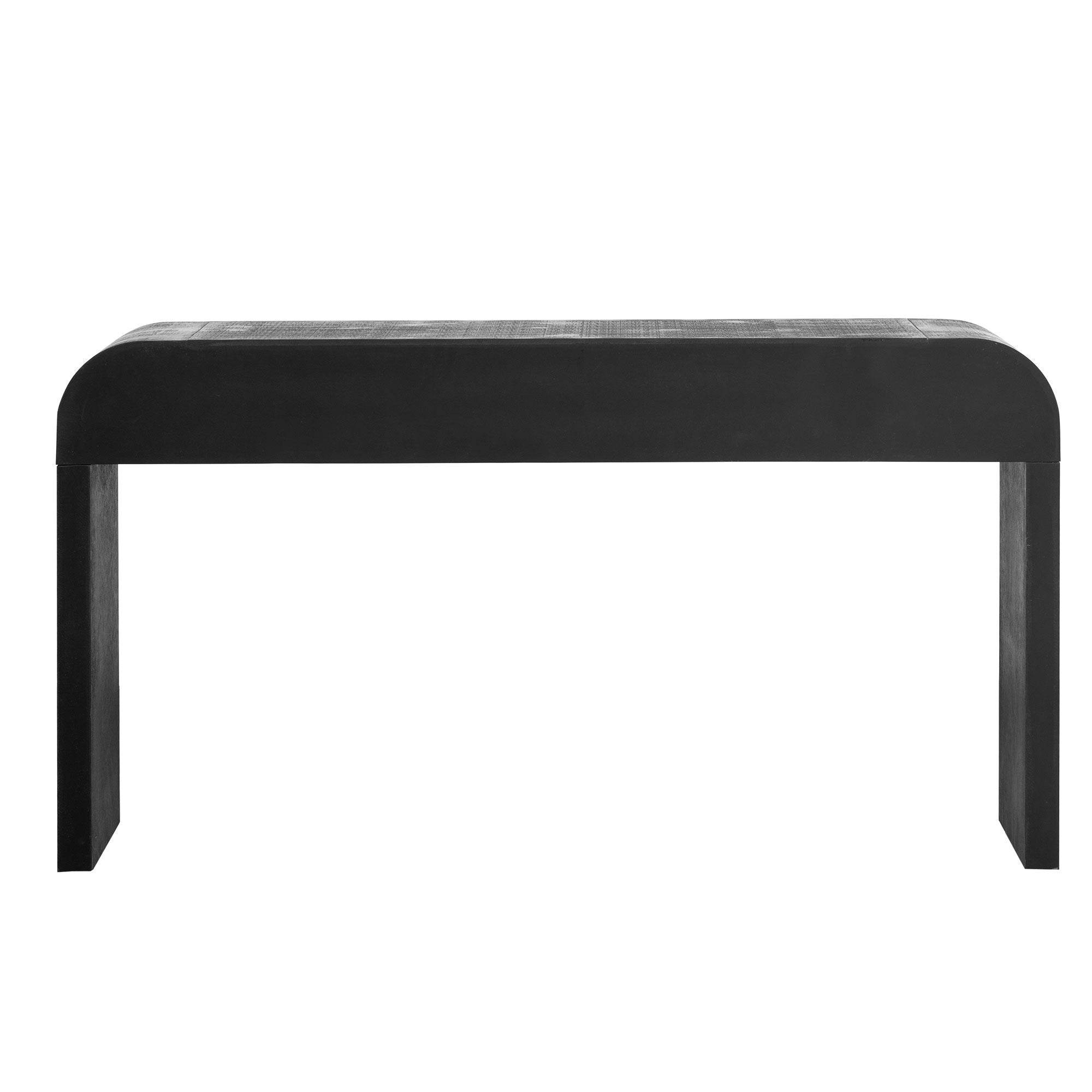 Unique Retro Silhouette Console Table with Open Style
