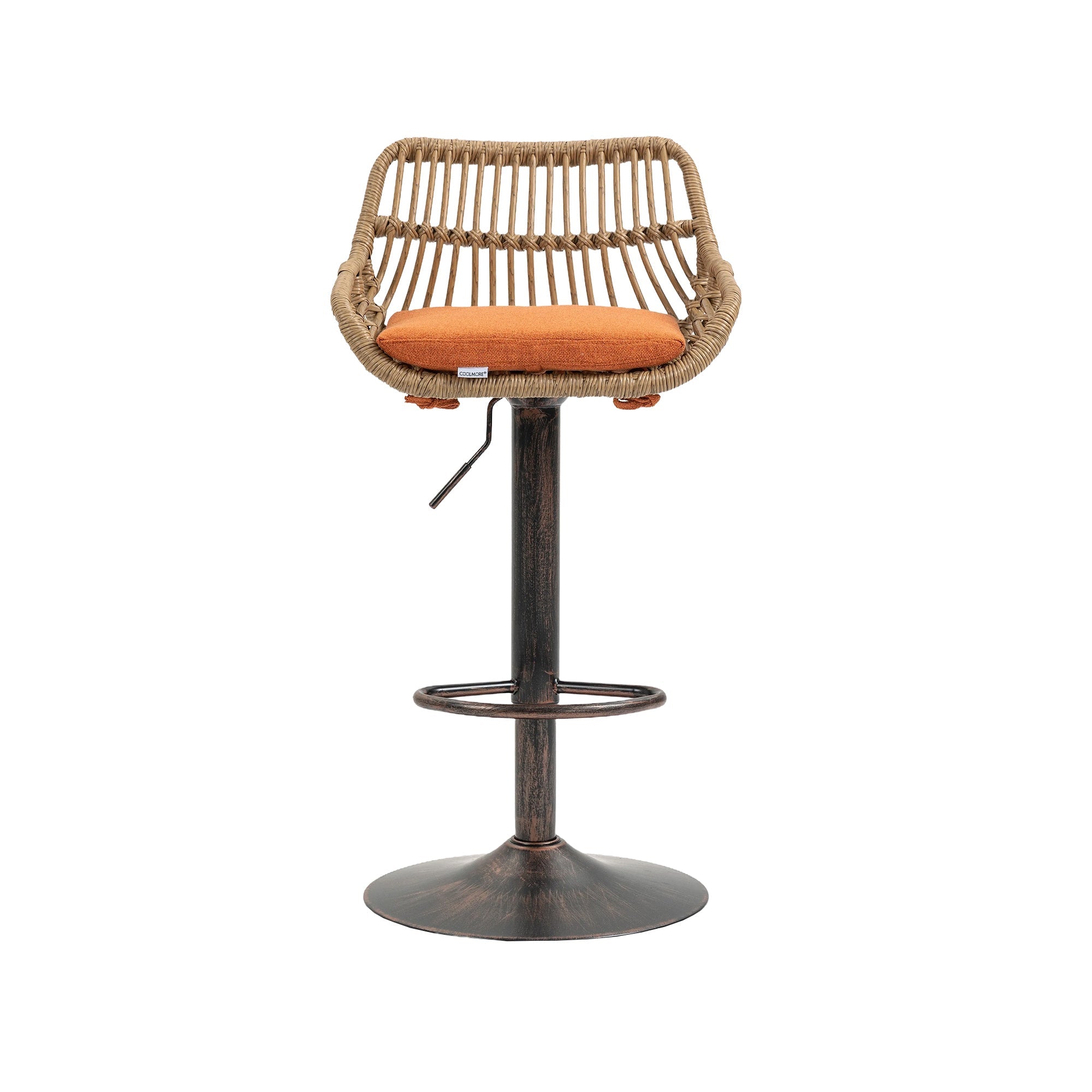 Modern Swivel Bar Stools (Set of 2)