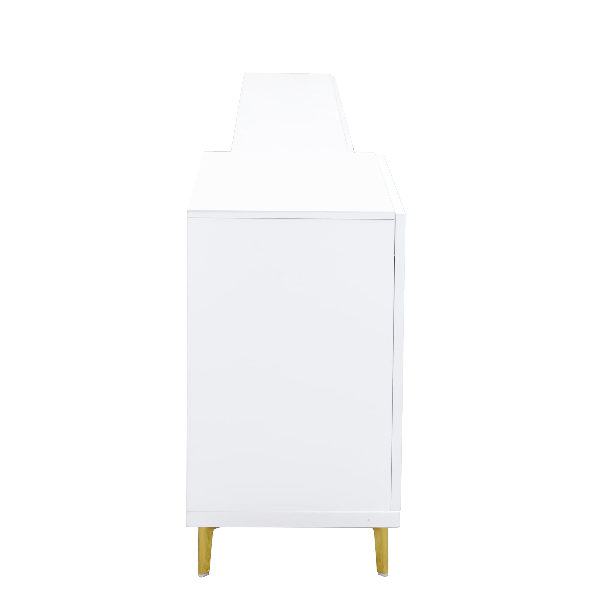 Wood Rectangle Extendable TV Stand