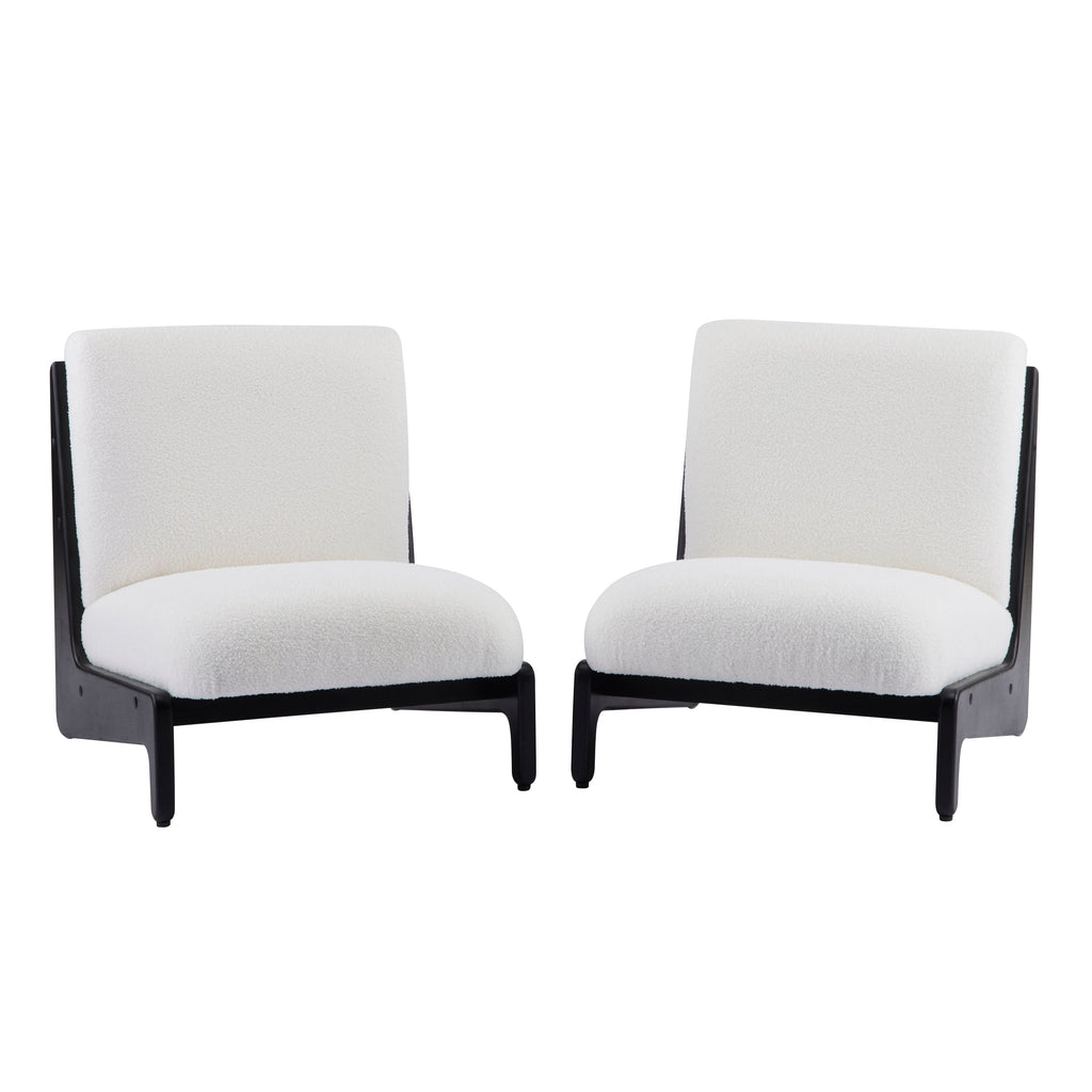 Scott Living Moda Accent Chair with Solid Wood Frame (Set of 2)