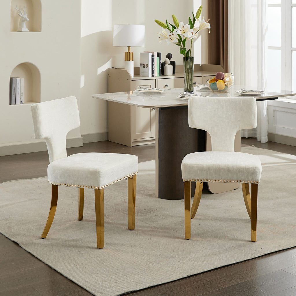 Mid Century Modern Dining Chairs (Set of 2)
