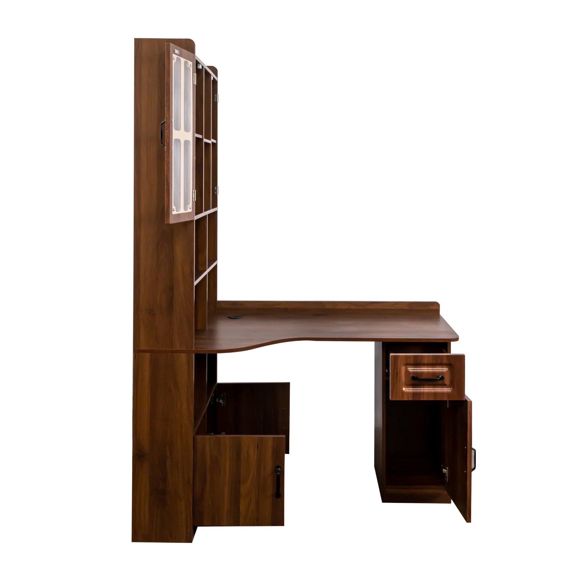 L-Shaped Design Corner Computer Desk for Home Office