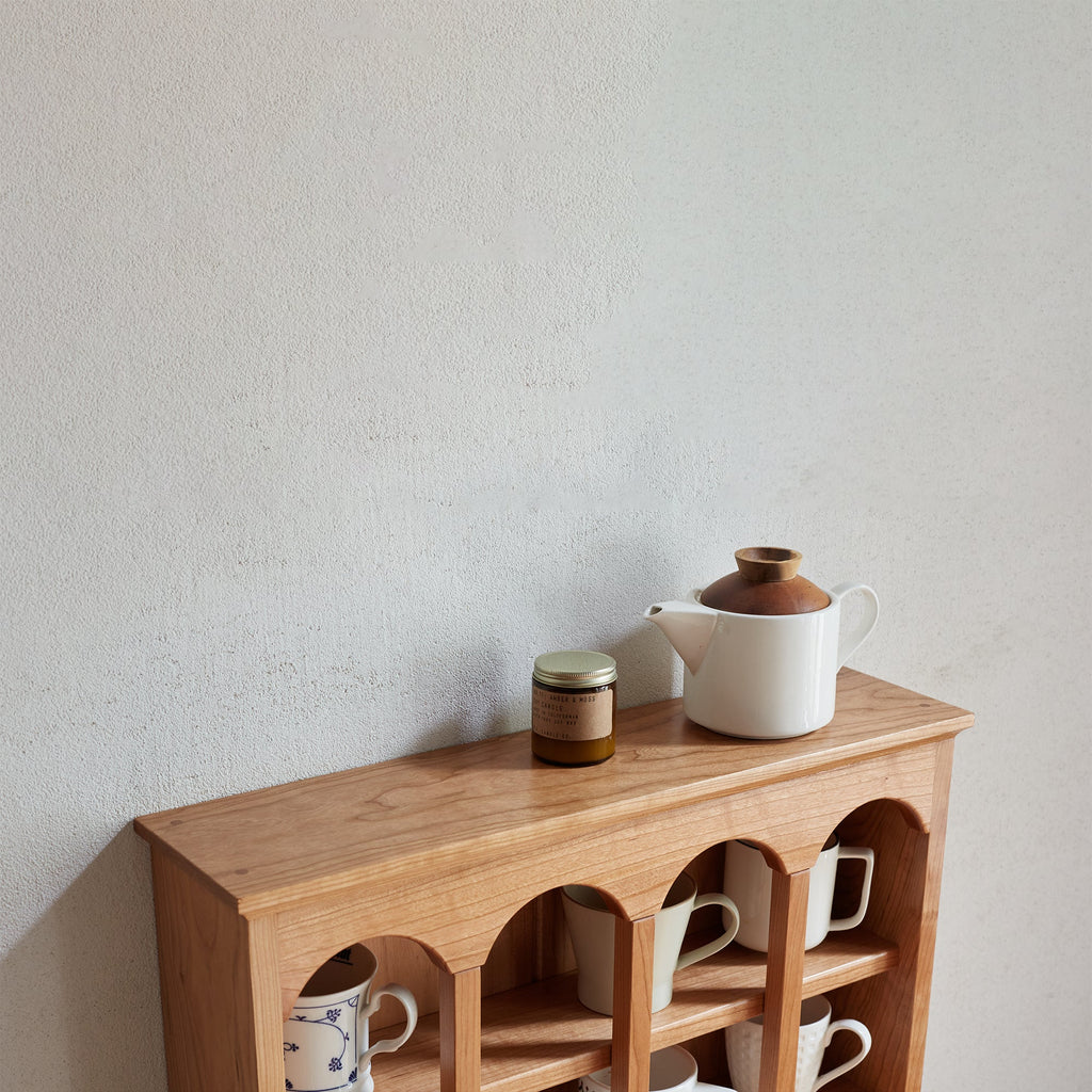 A Grade Cherry Solid Wood Storage Rack