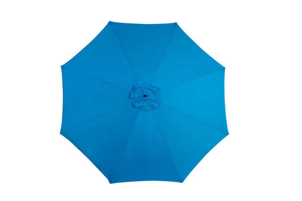 10ft Offset Patio Umbrella w/Tilt & Polyester Shade & 8 Ribs – No Base
