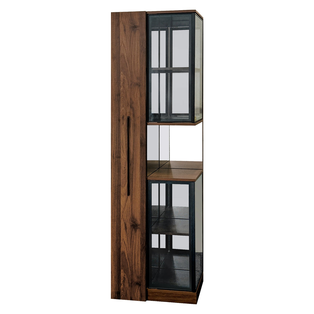 70' Display Cabinet with Glass Doors and Lights
