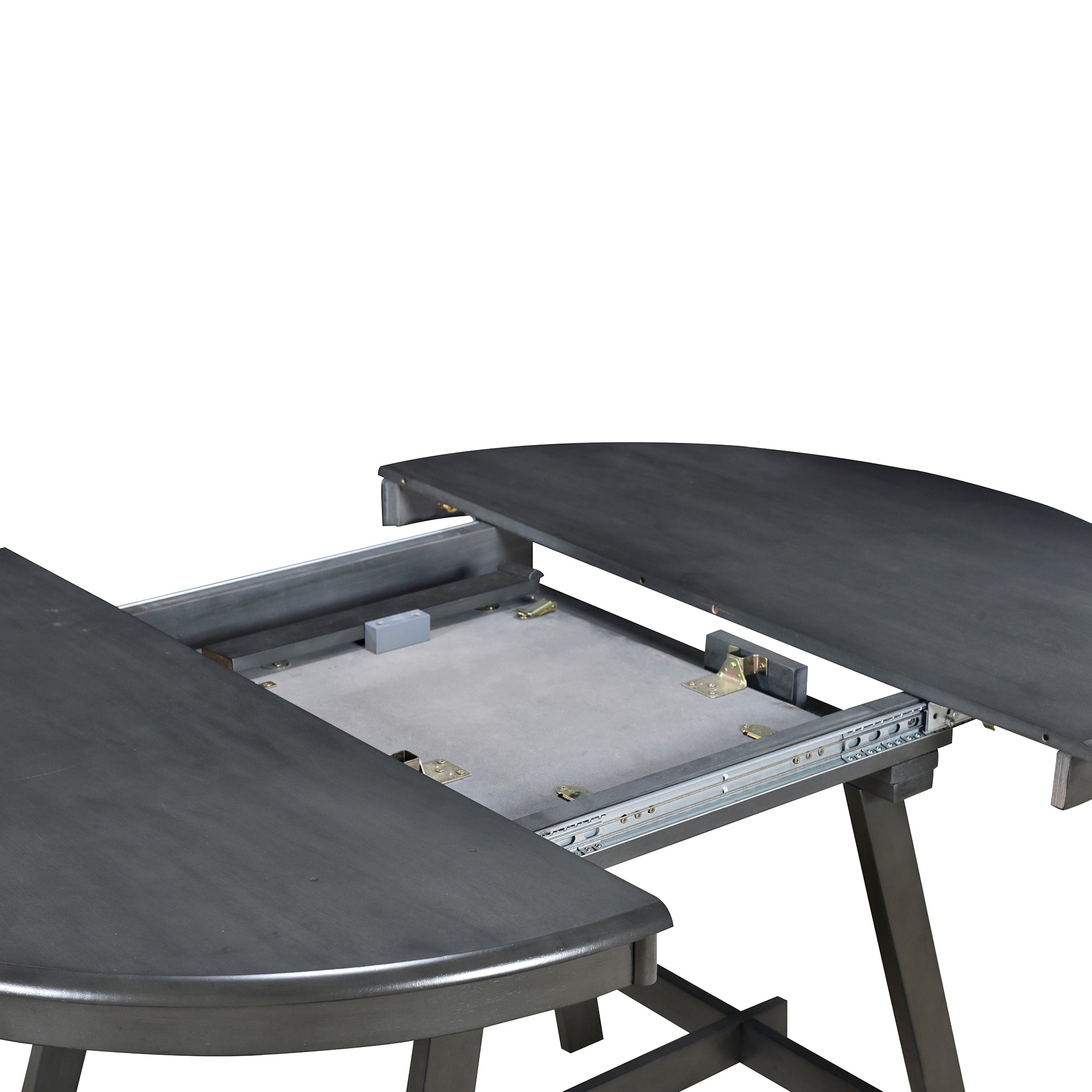 Modern Farmhouse 5-Piece Wood Dining Table Set