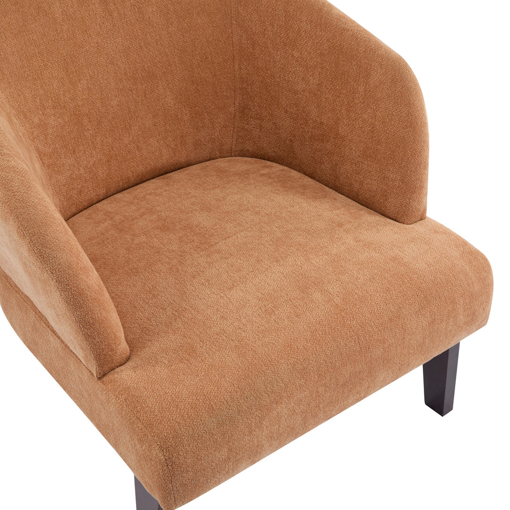Modern Accent Sofa Chair with Round Back
