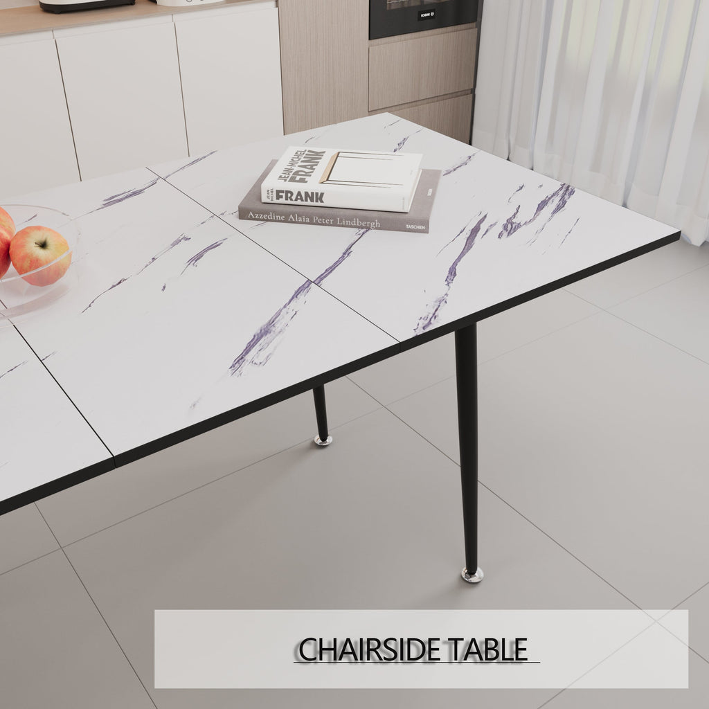 47'-63' Expandable Dining Table and Chair Set