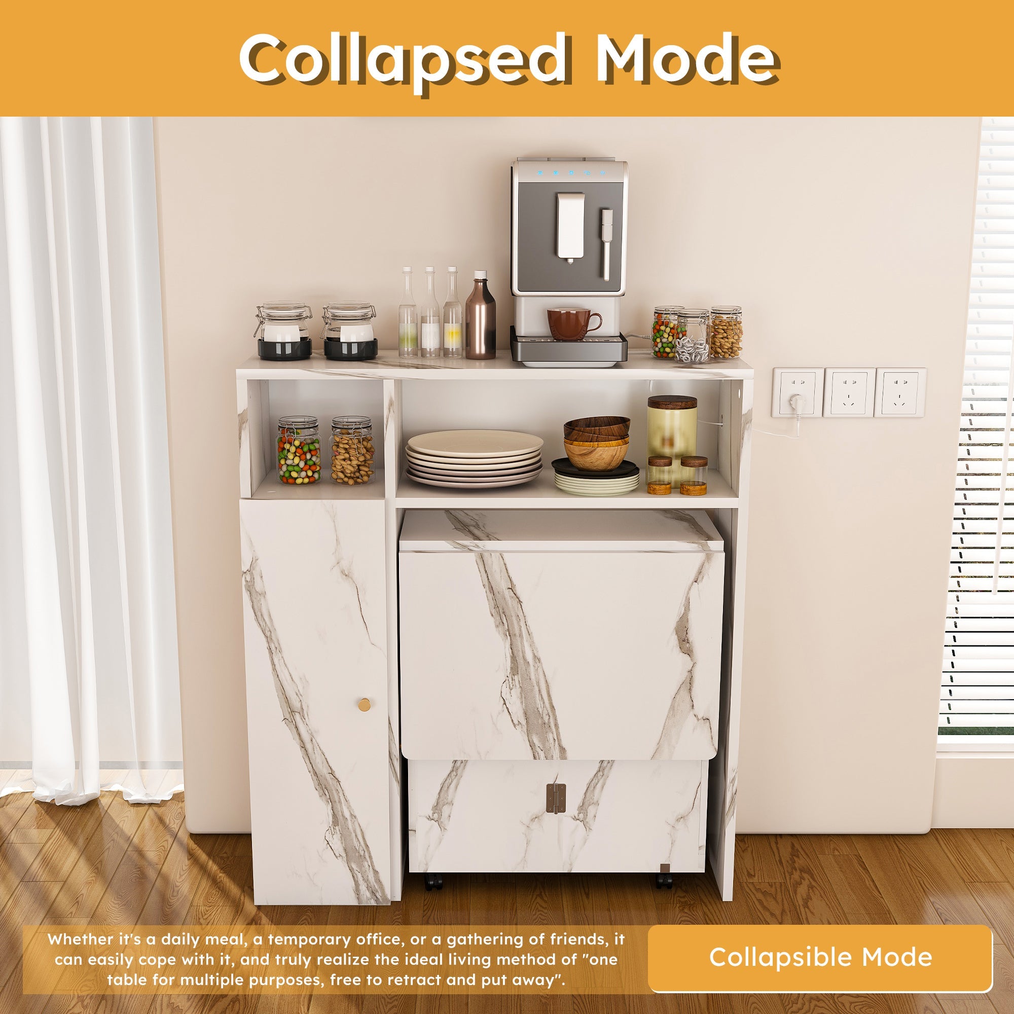 Multifunctional Folding Dining Table