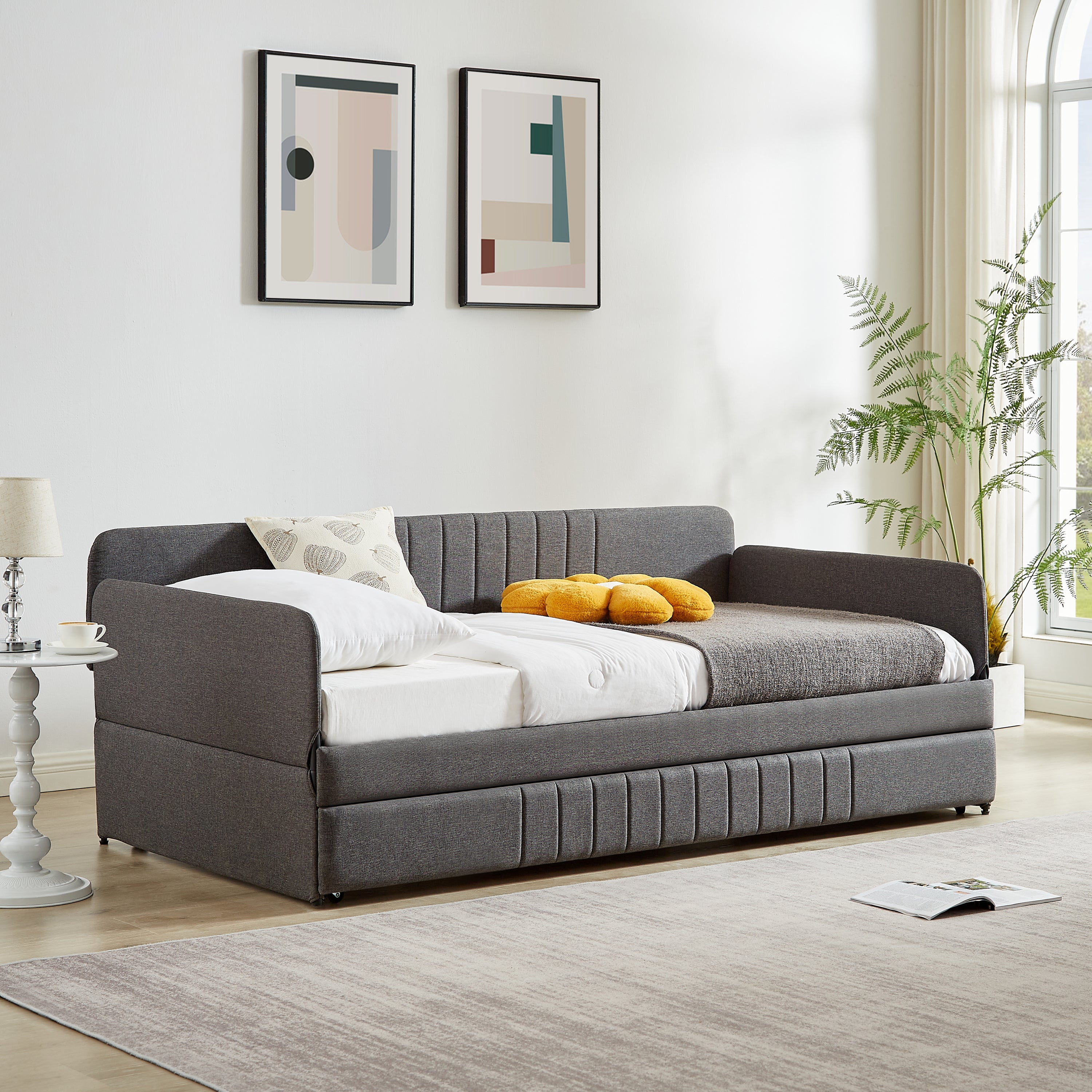 Twin Size Daybed with Metal Framed