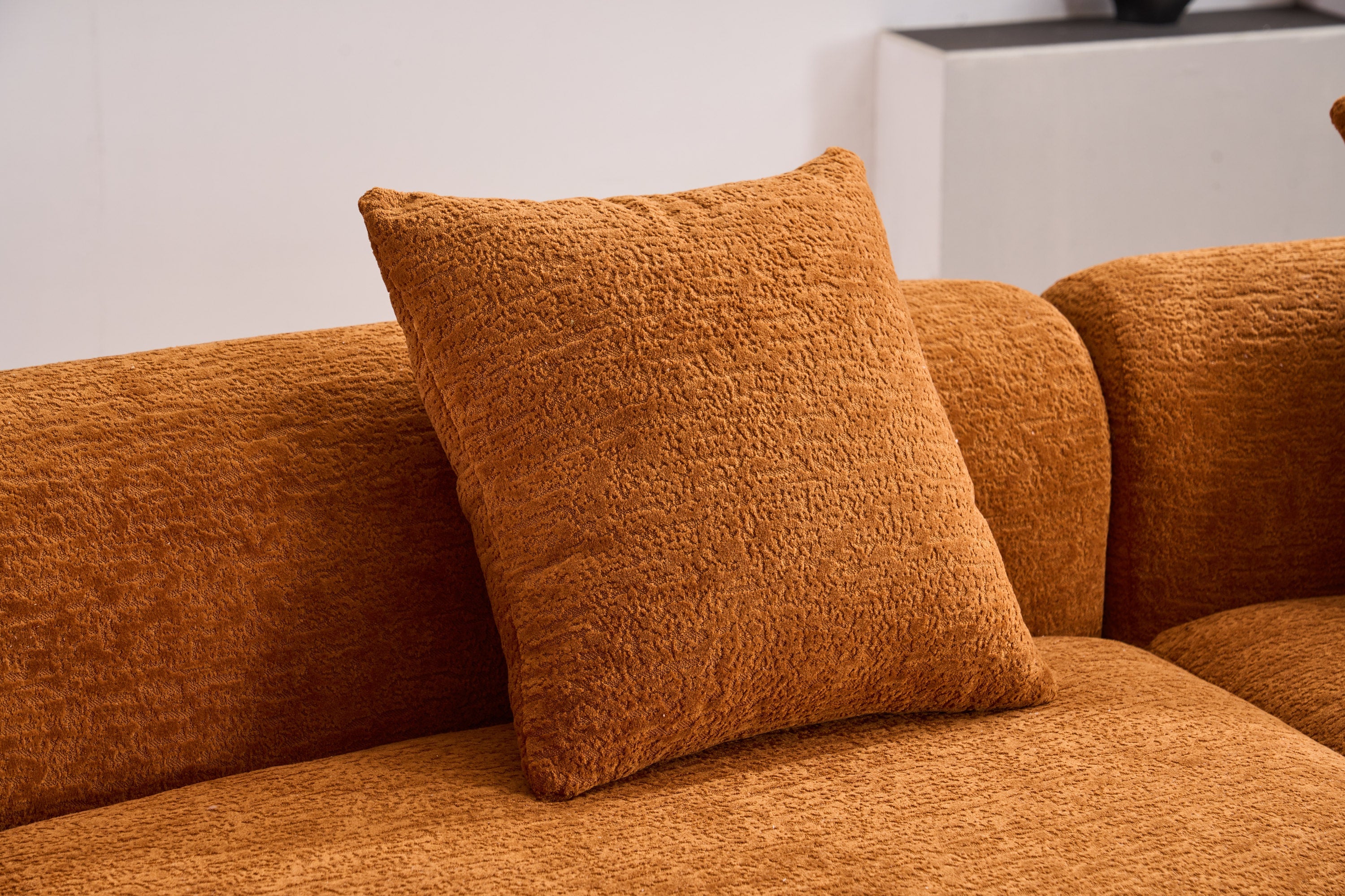30D High-Density Sponge Sectional Couch for Living Room