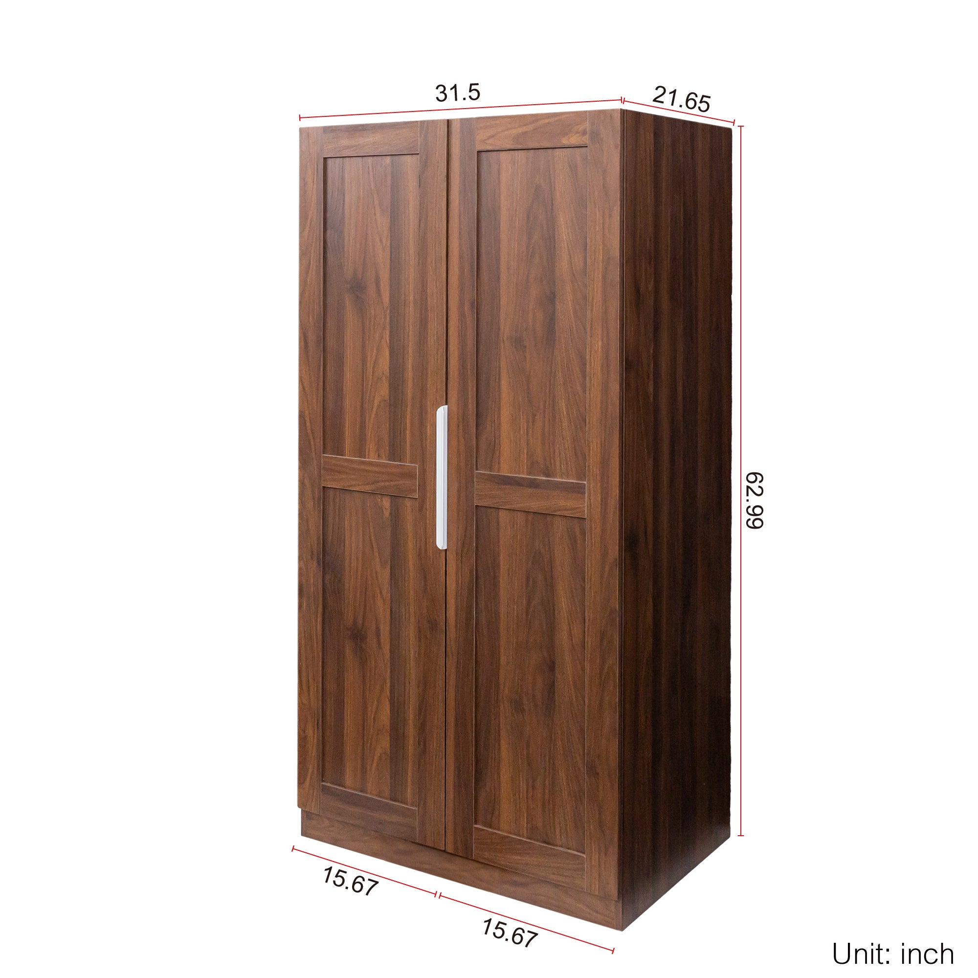 62.99in Pantry Cabinet for Living Room and Dinning Room