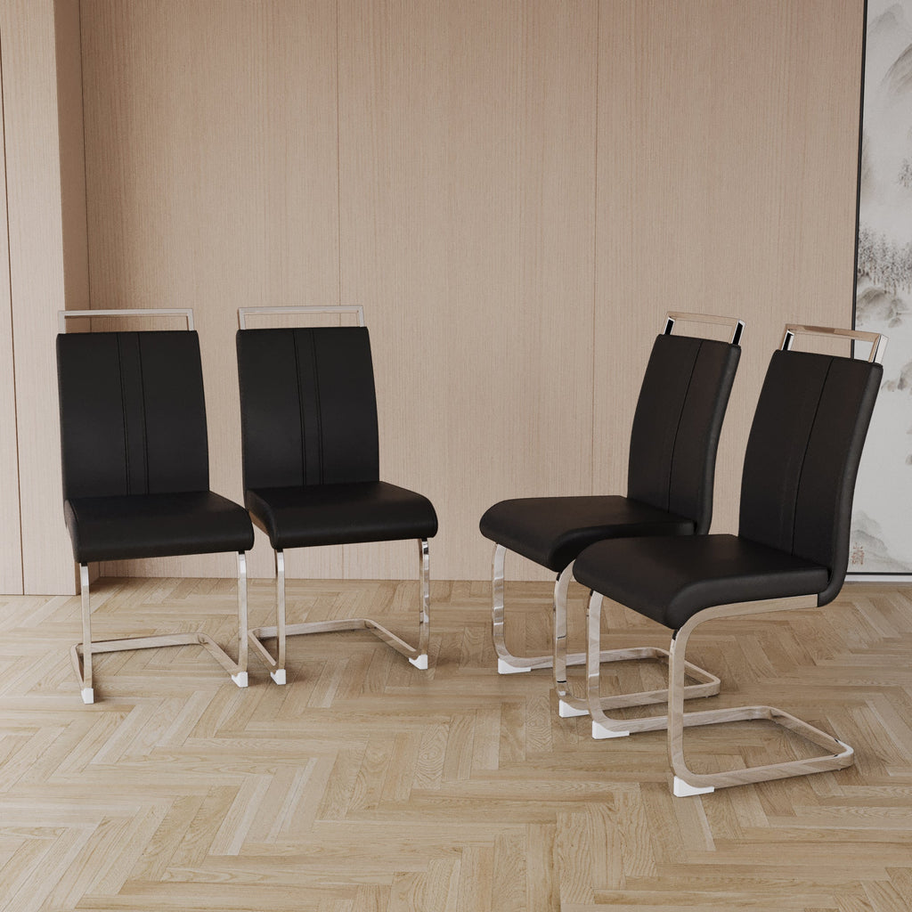 63 ' Medieval Modern MDF Dining Room Set