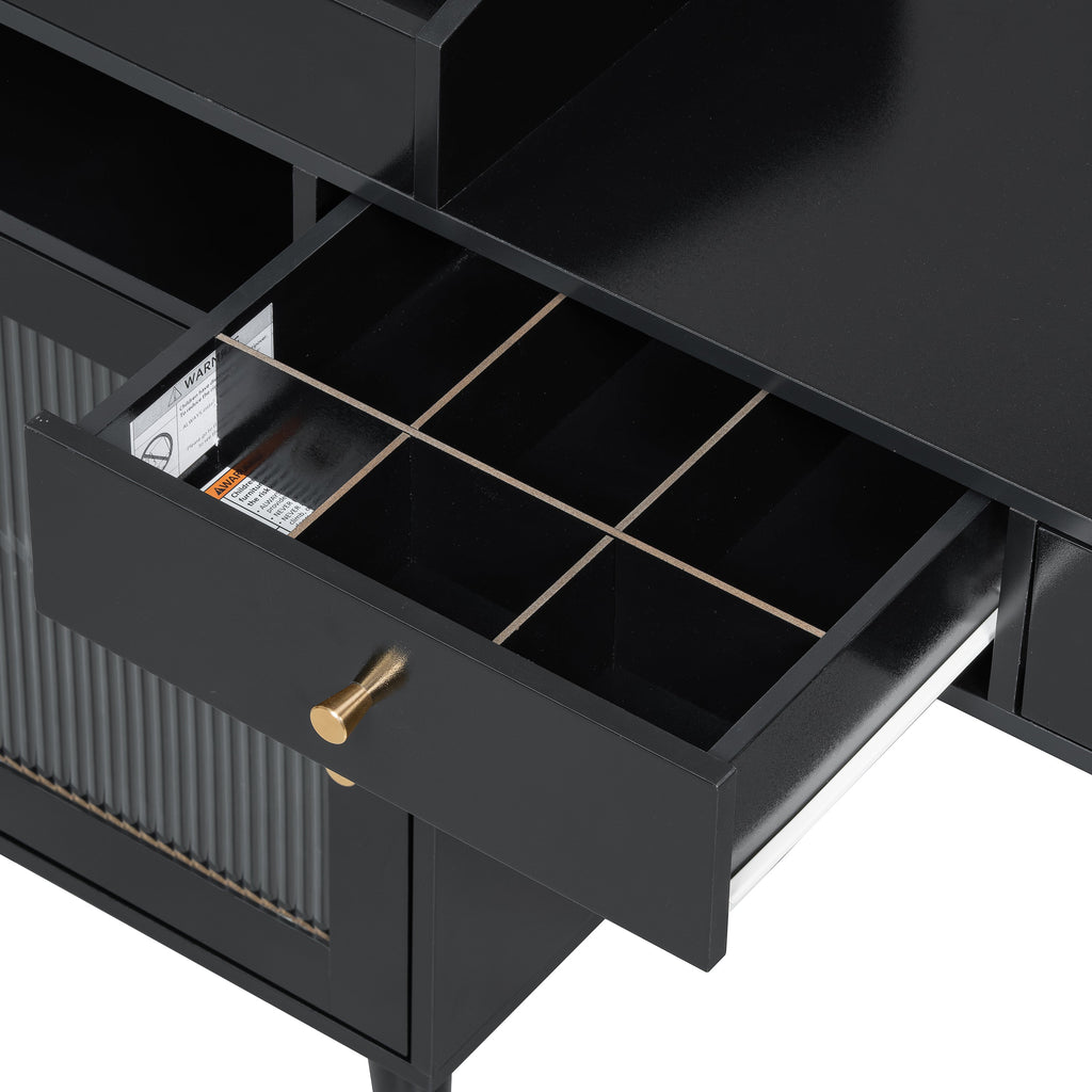 Modern Makeup Vanity Desk with Drawers