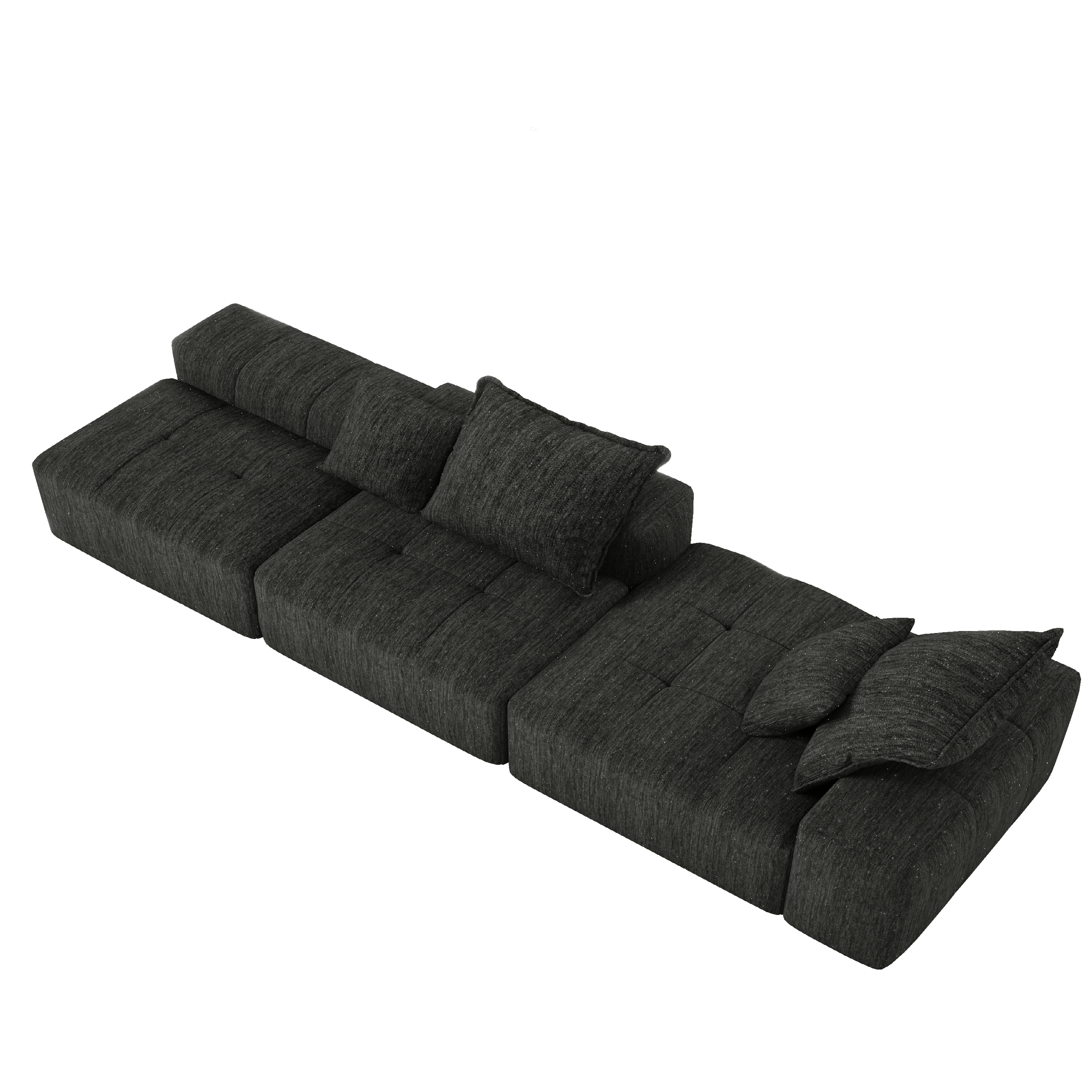 Modern Oversized Modular Sectional Sofa