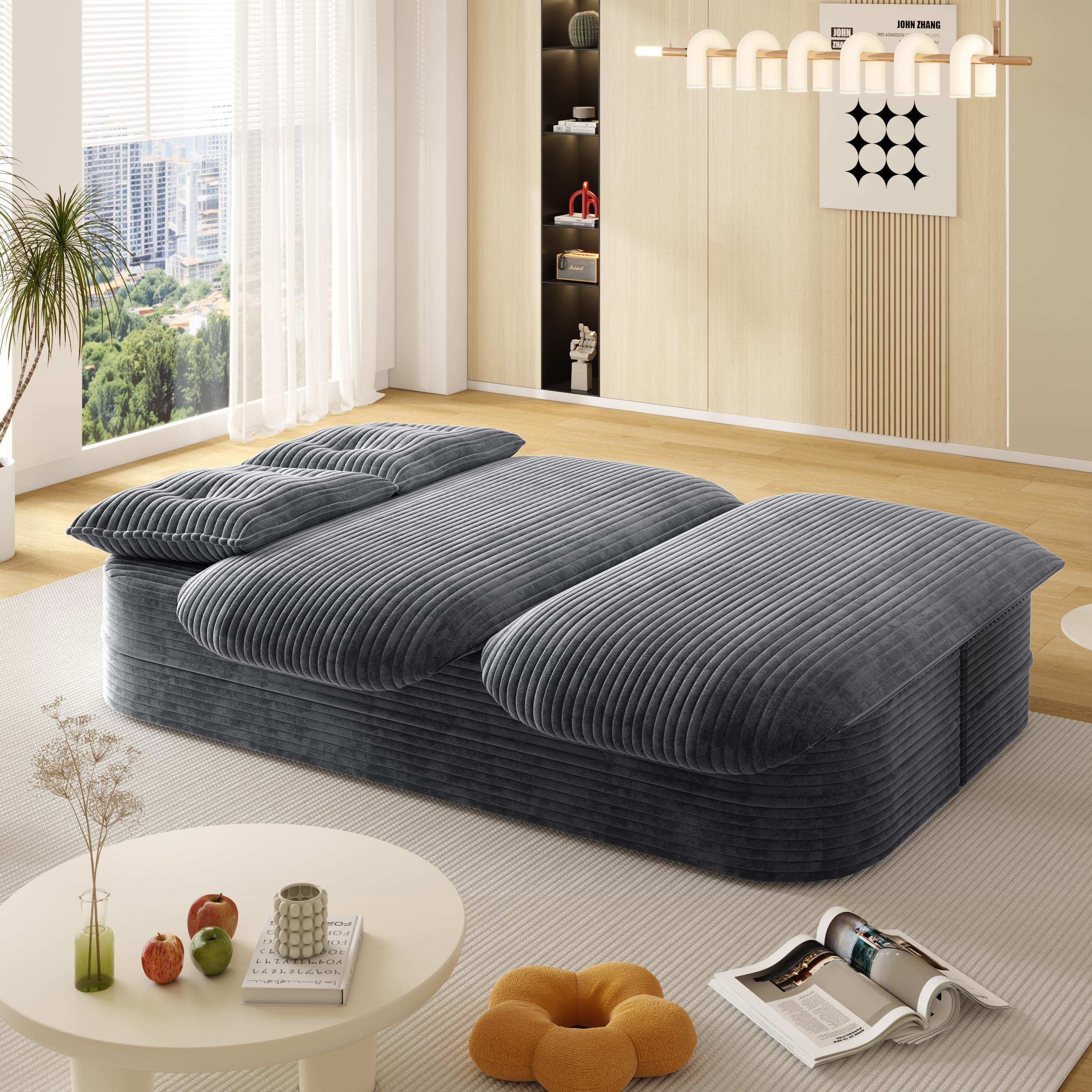78.7 ' W 2-in-1 Foldable Sofa Bed