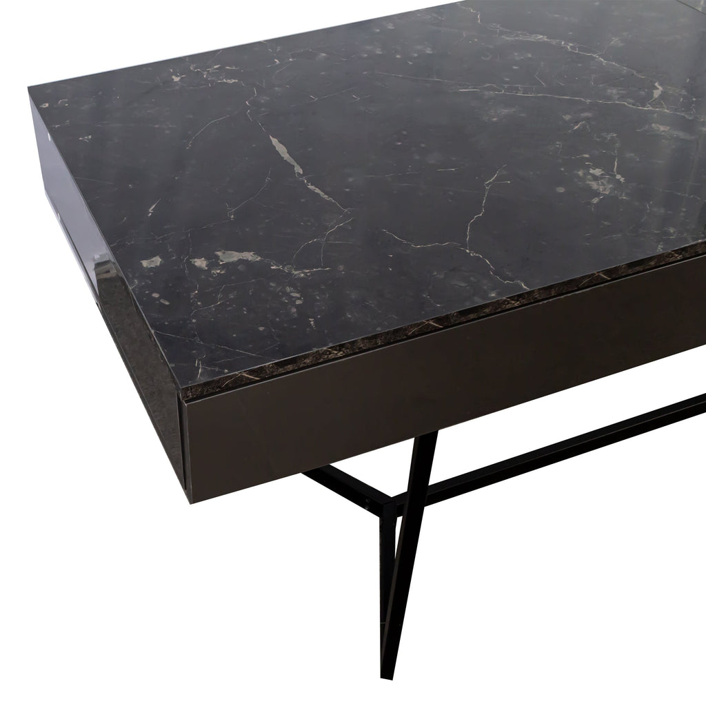 Modern Black 70.87' Computer Desk