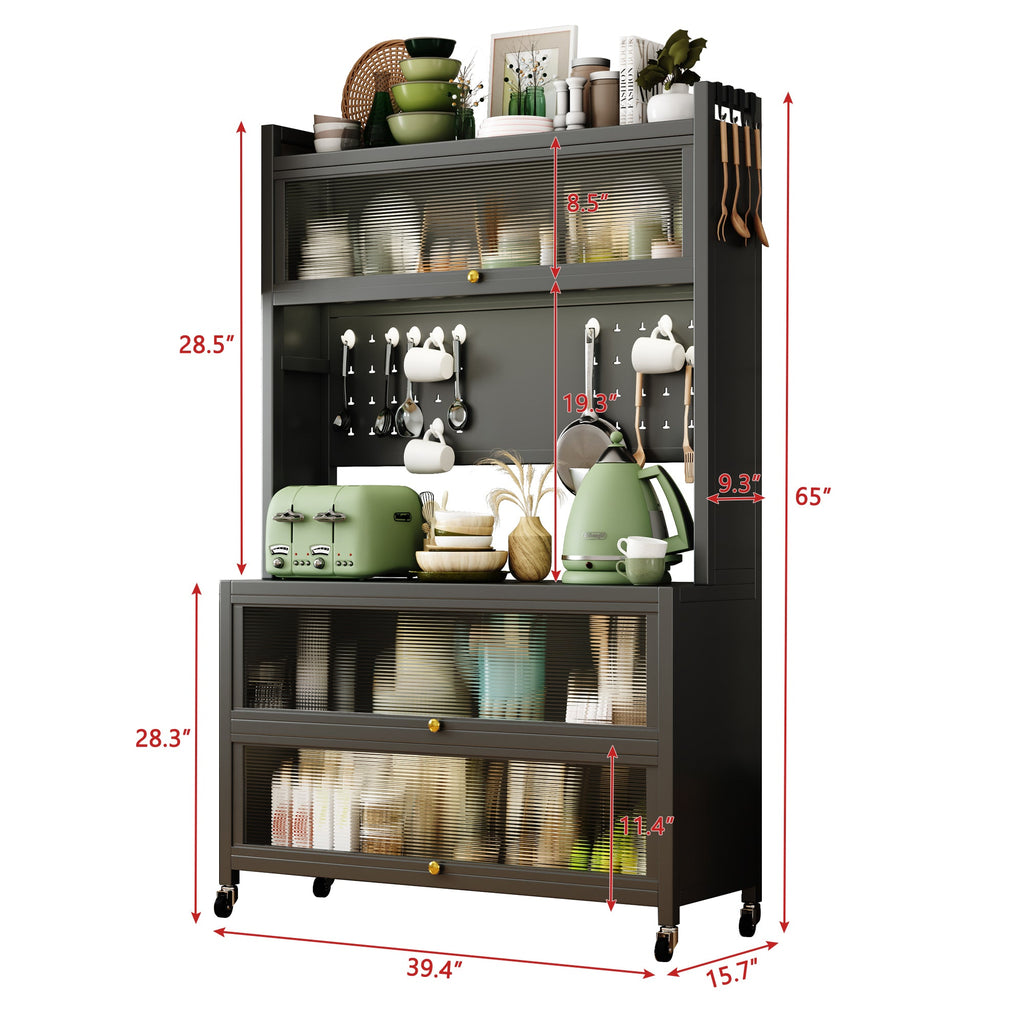 Metal Kitchen Storage Shelves