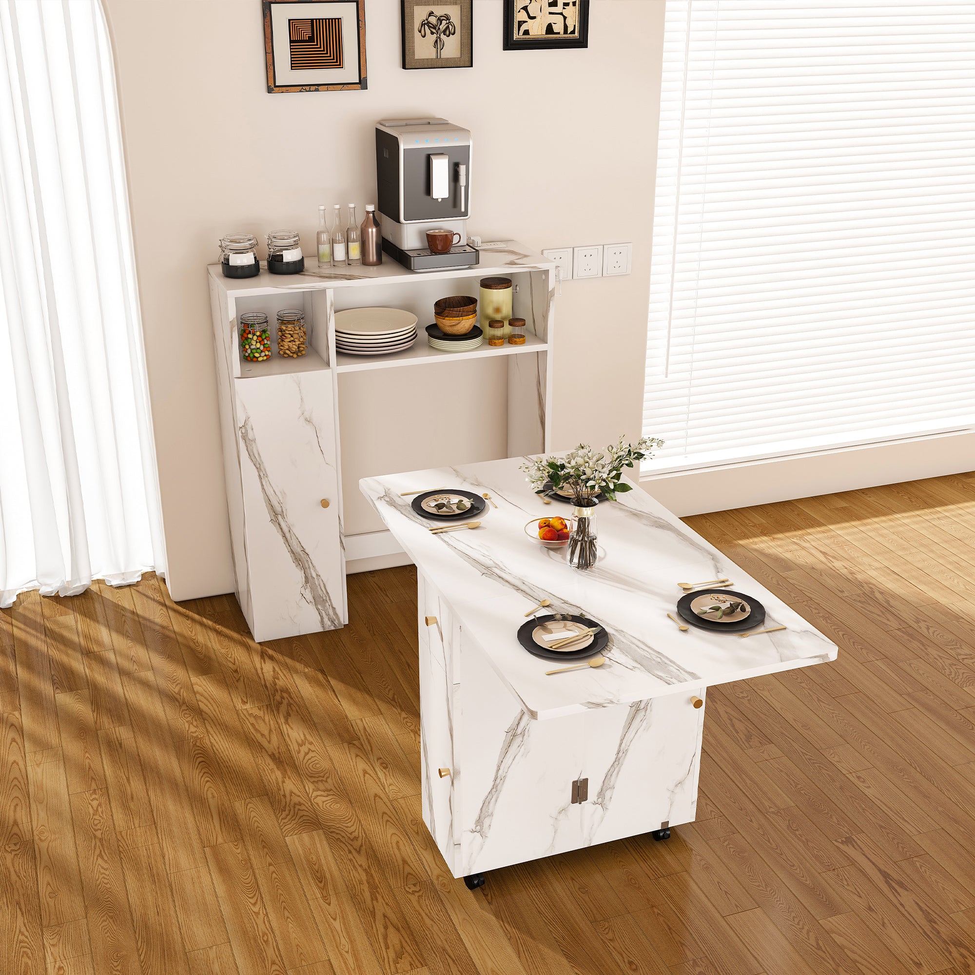 Multifunctional Folding Dining Table