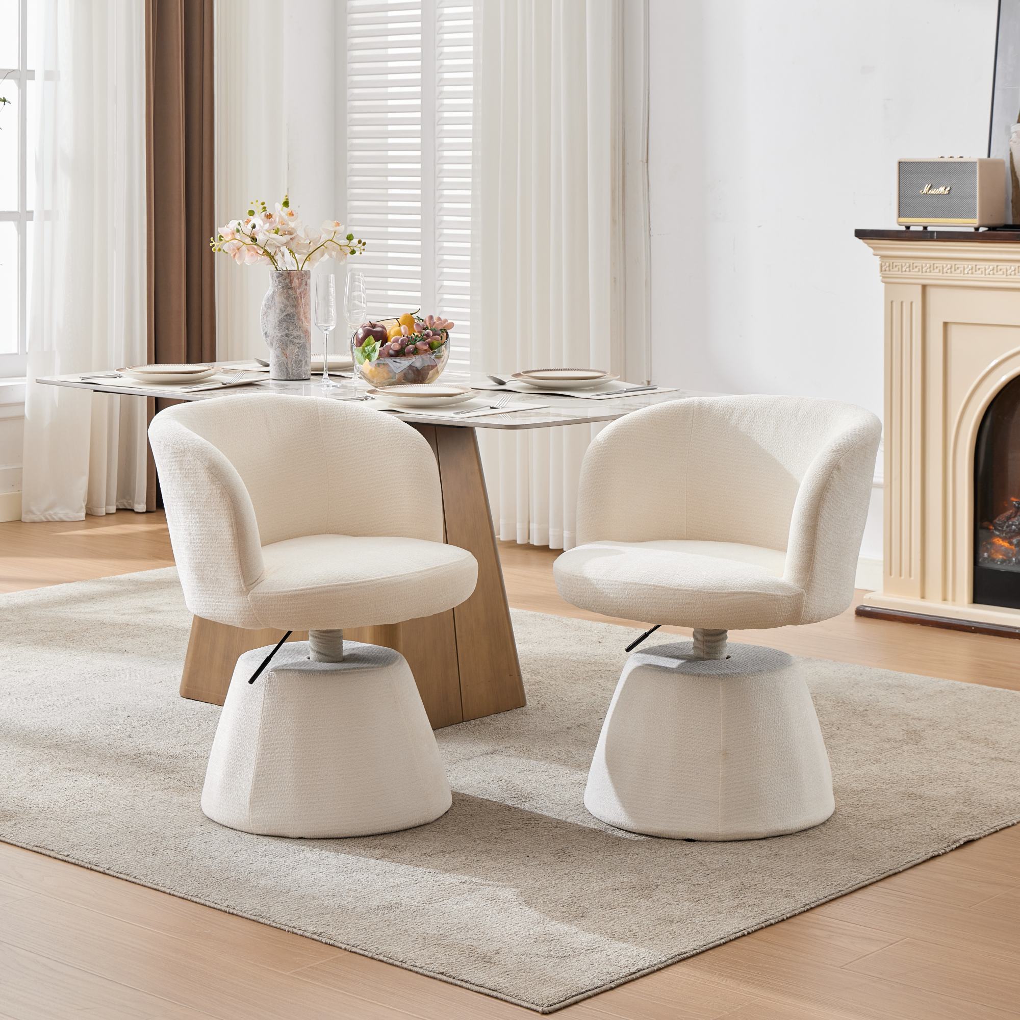 Adjustable Height 360° Swivel Ergonomic Bar Stool