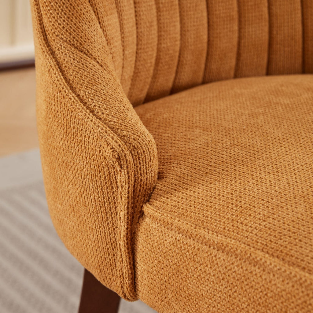 Rayon Cloth Flocking Velvet/Linen Dining Chairs (Set of 2)