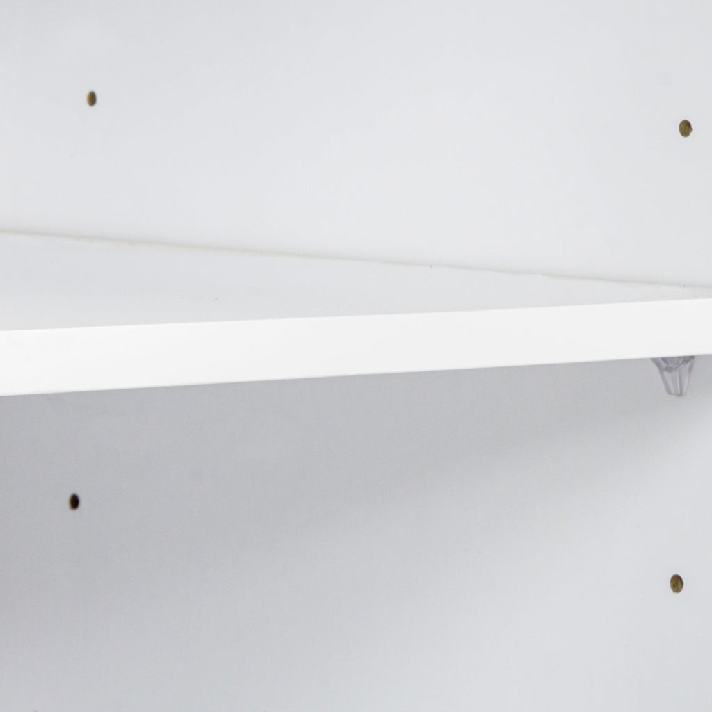 Modern Warm White TV Cabinet for 80 Inch TV Stands