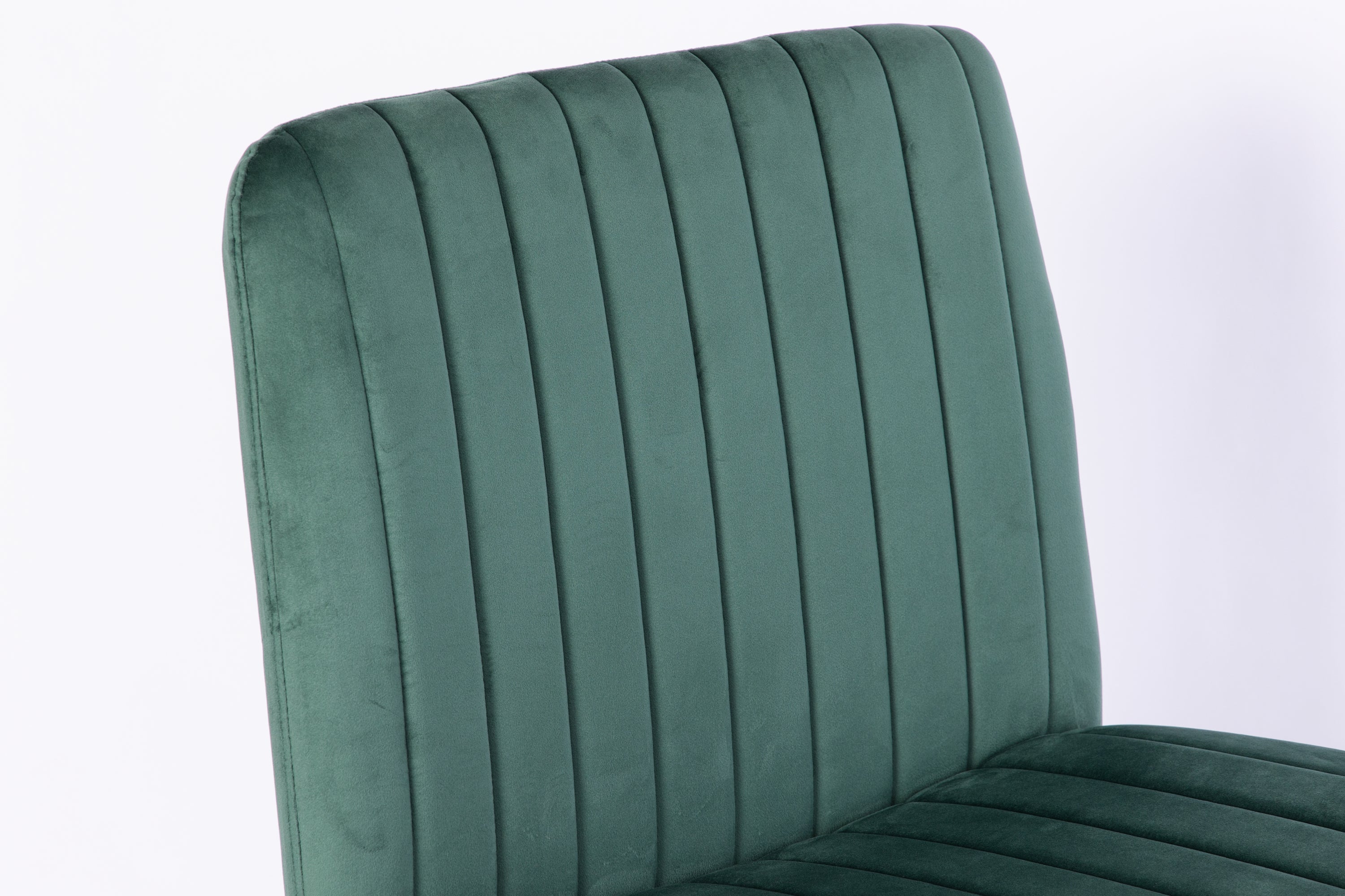 Criss Cross Armless Office Chair with Wheels