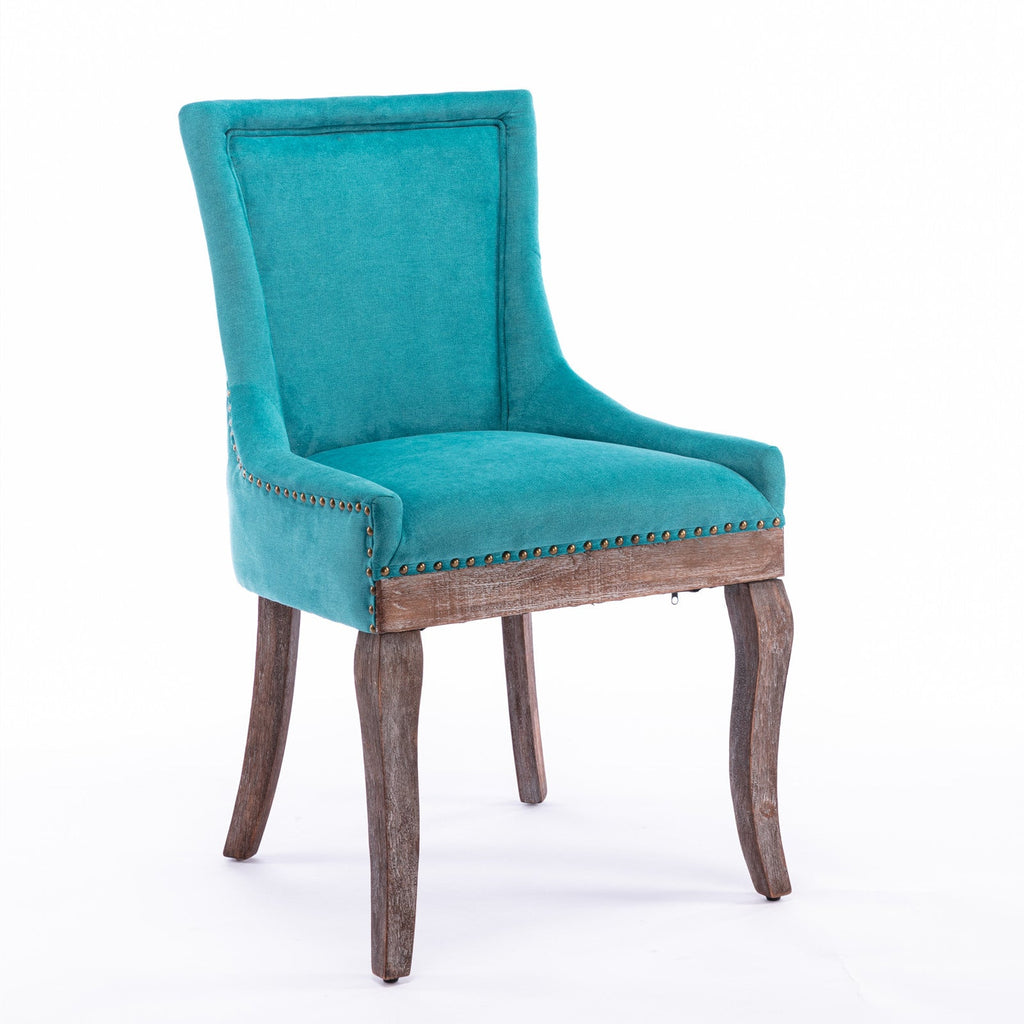Ultra Side Thickened Fabric Dining Chair (Set of 2)