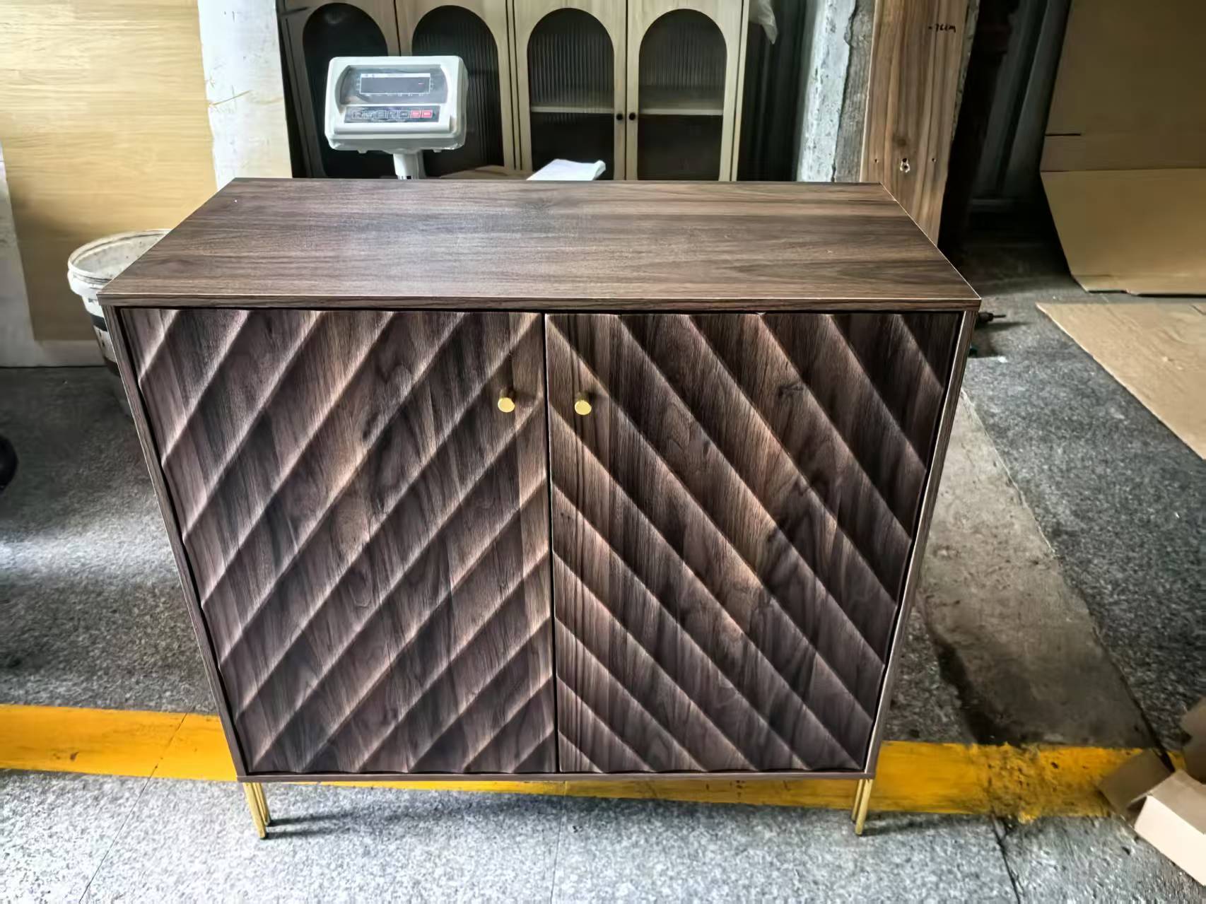 Mid-century Modern Style Buffet with Storage
