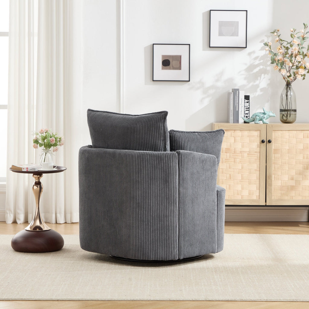 360° Smooth Swivel Living Chair