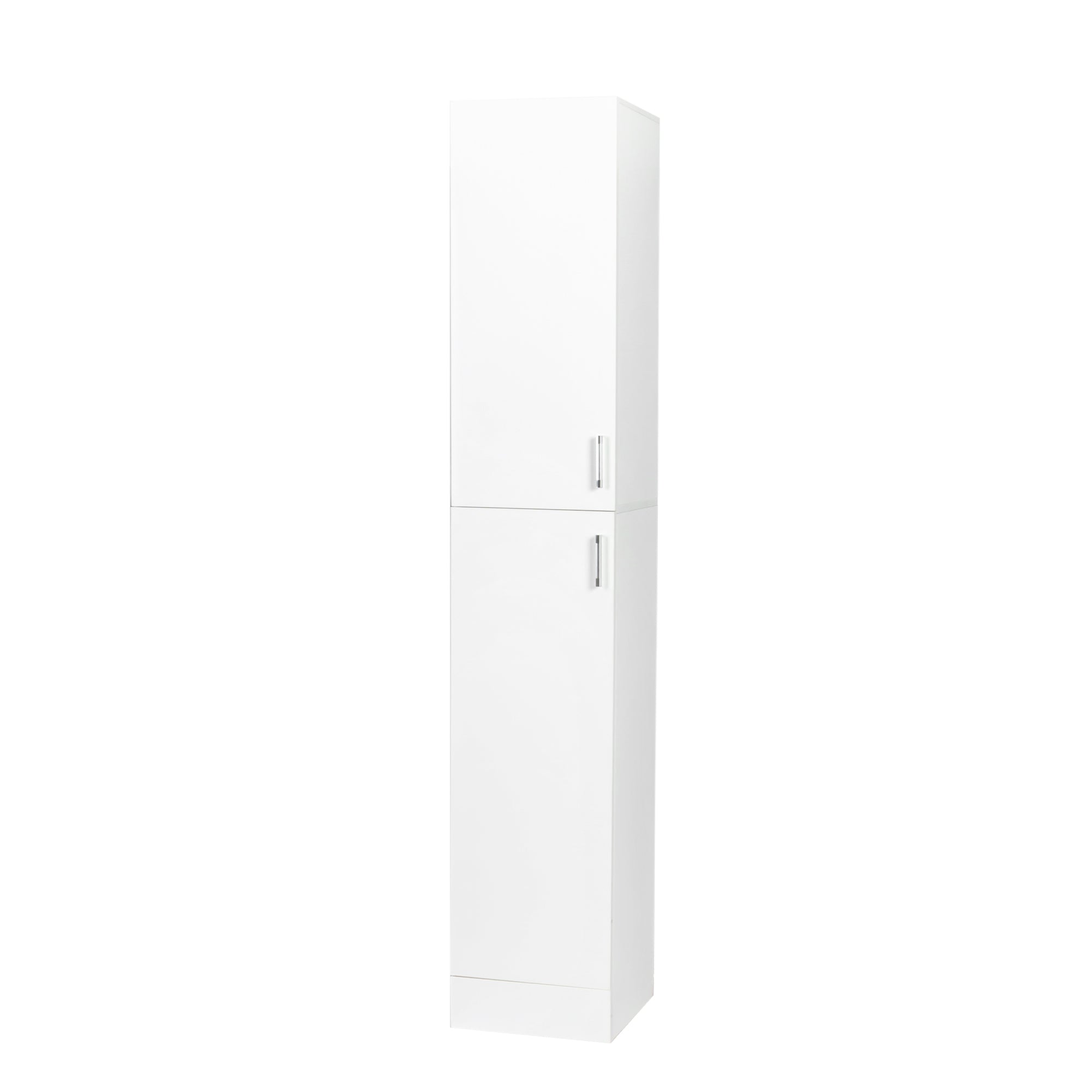 Elegant White Freestanding Cabinet for Kitchen and Dining Room