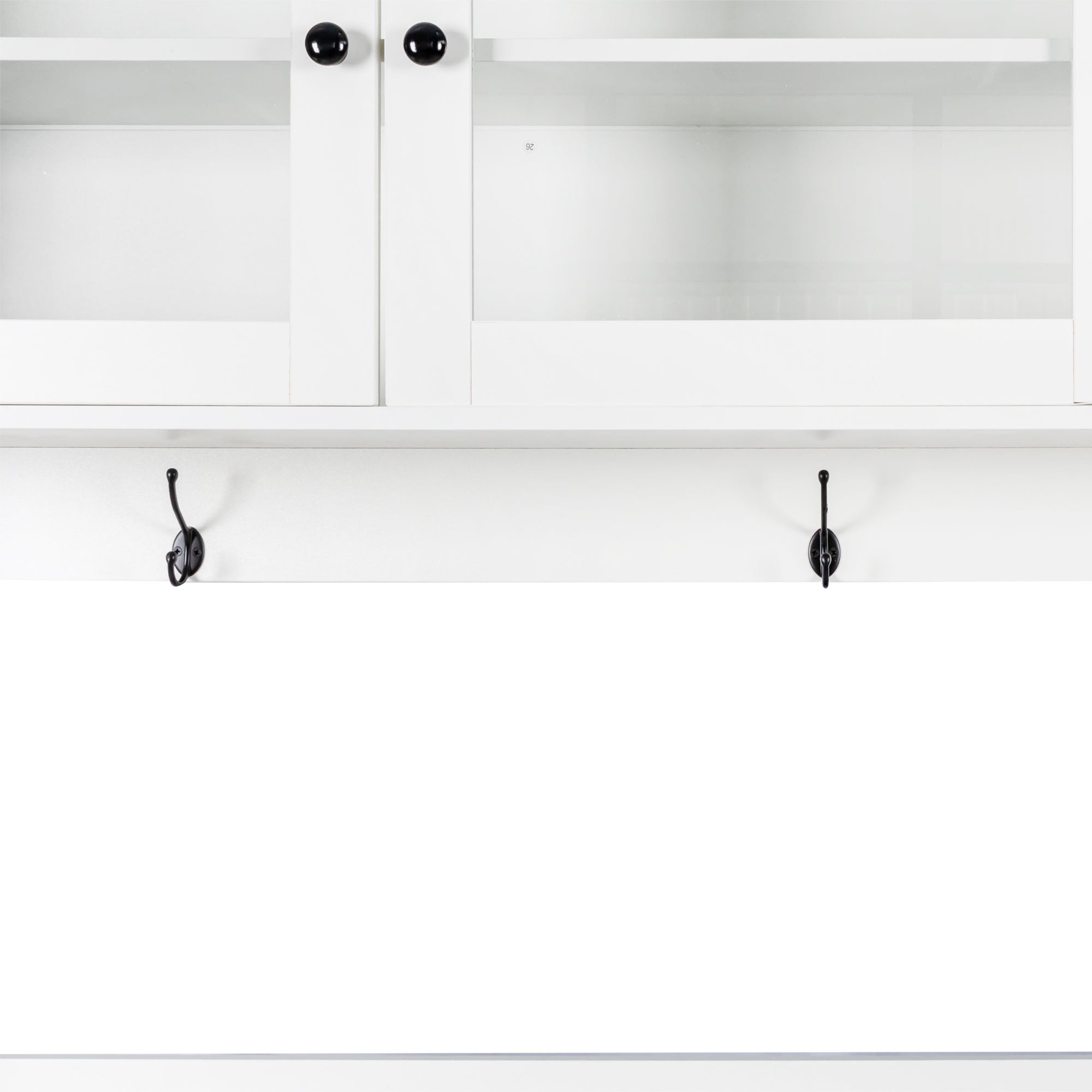 63' W Large Kitchen Hutch Cabinet