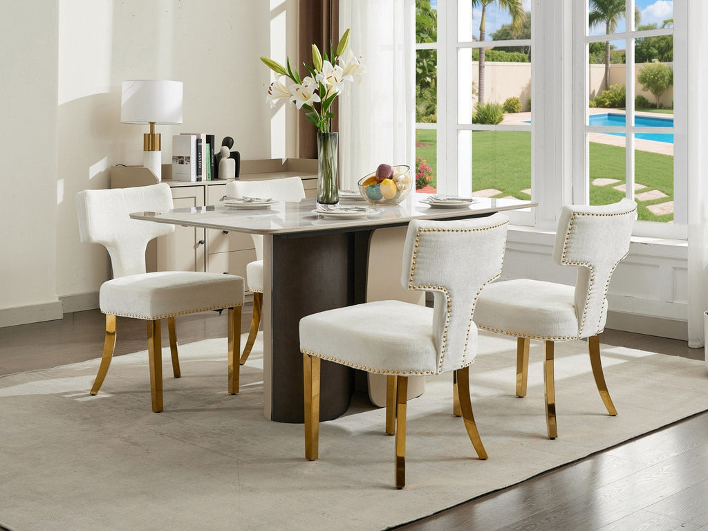 Mid Century Modern Dining Chairs (Set of 2)