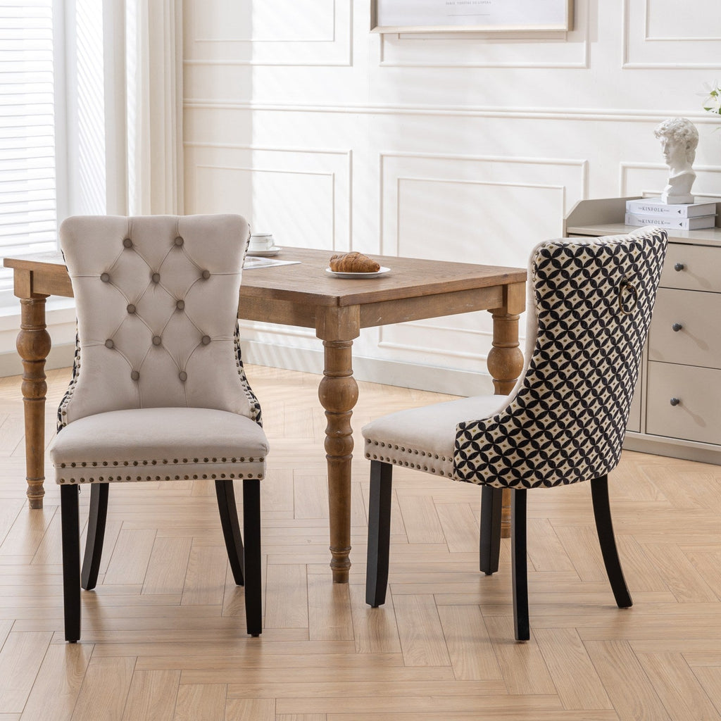 Classic Velvet Dining Chairs(Set of 2)
