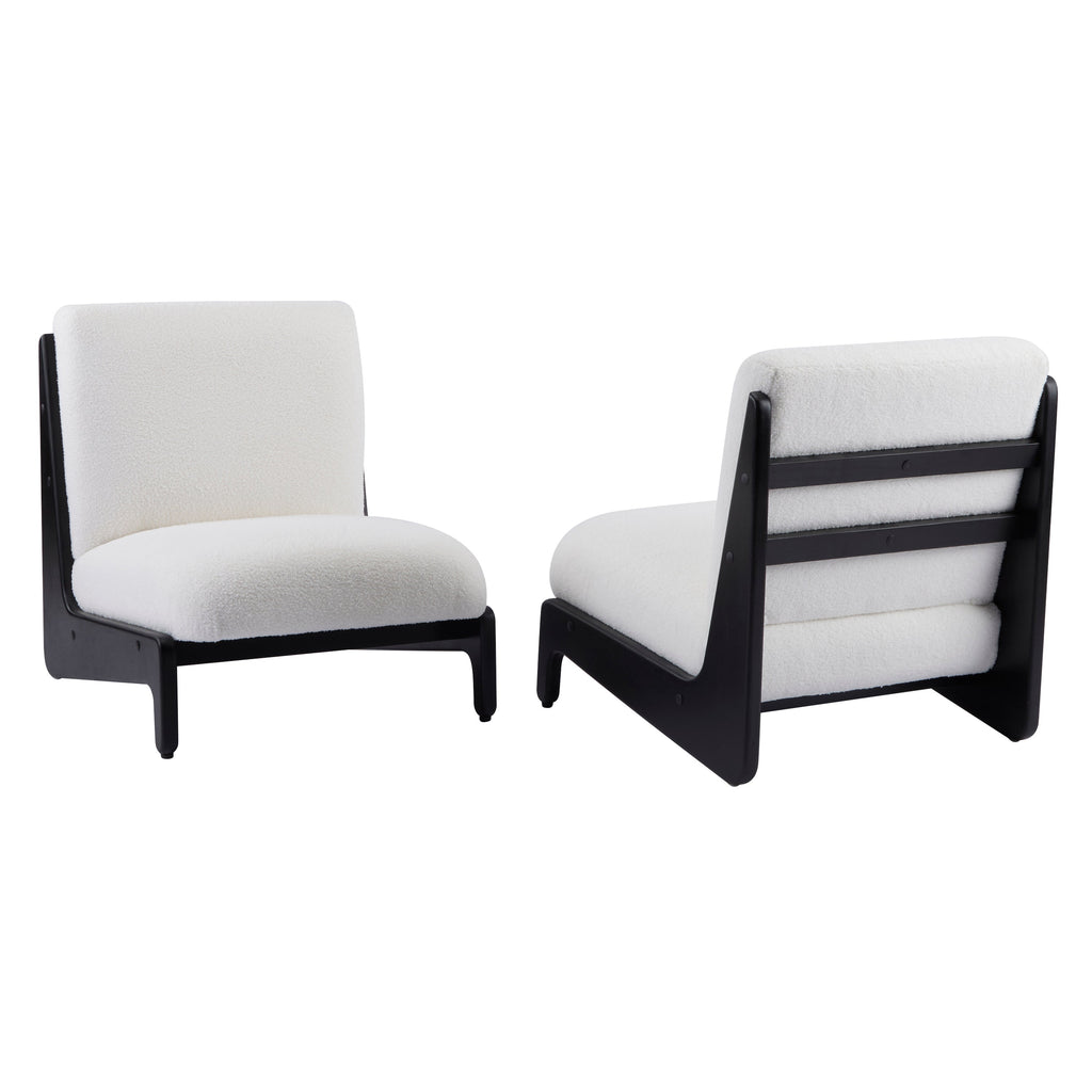 Scott Living Moda Accent Chair with Solid Wood Frame (Set of 2)