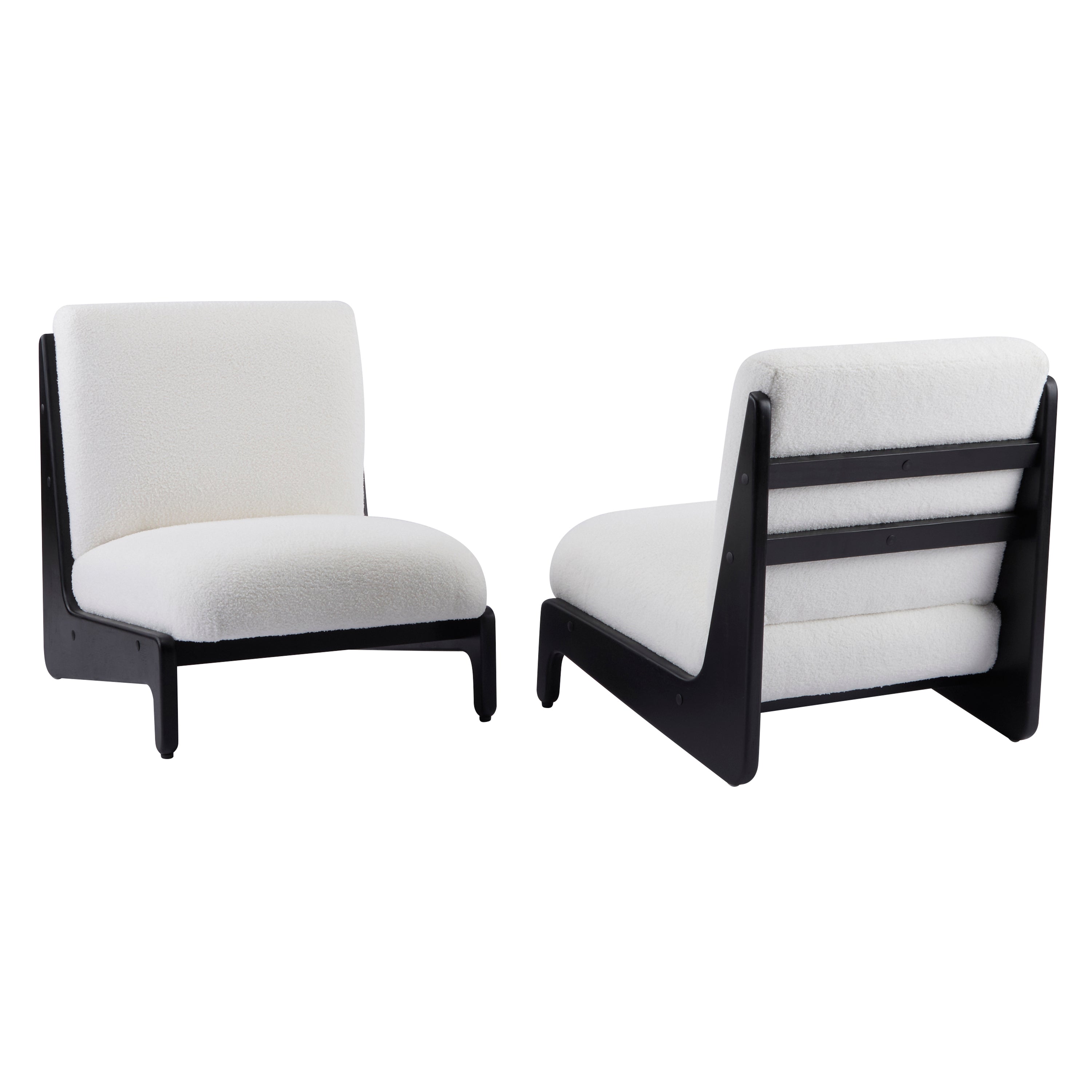 Scott Living Moda Accent Chair with Solid Wood Frame (Set of 2)