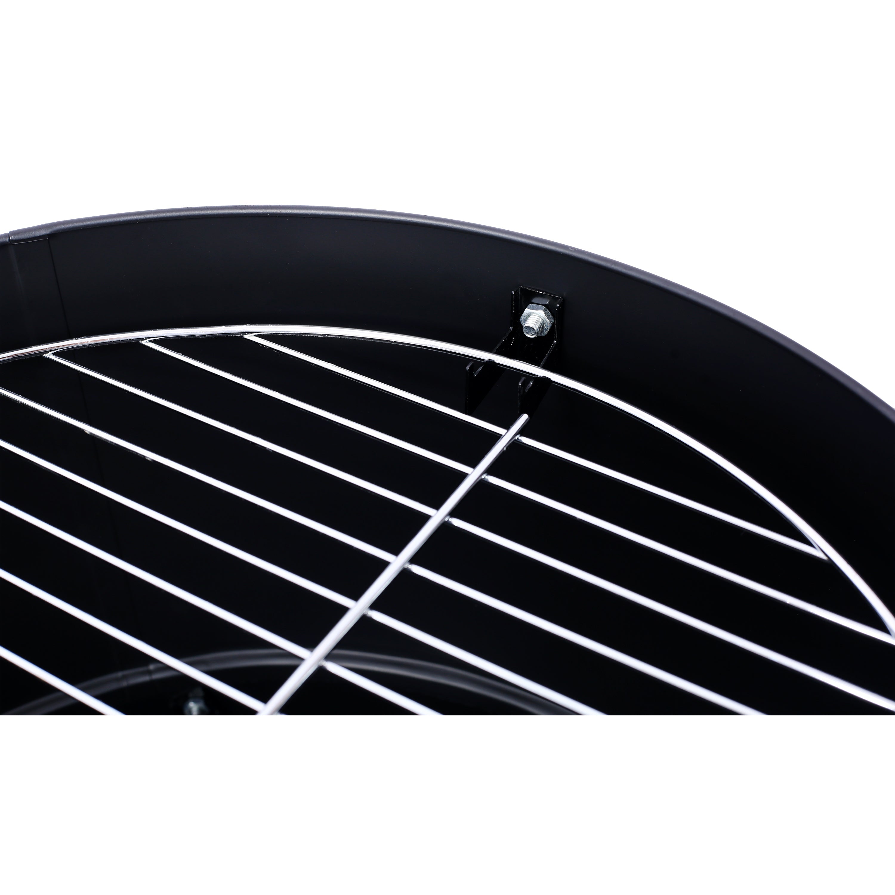 17 Inch Steel Charcoal Smoker Heavy Duty BBQ Grill Outdoor Cooking Black