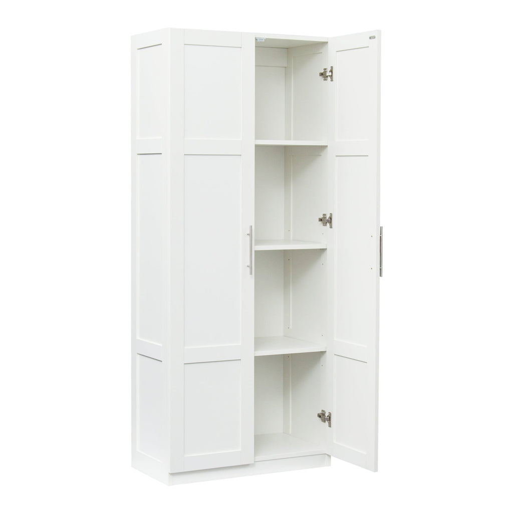 Kitchen Pantry Storage Cabinets with 2 Door and 3  Shelves