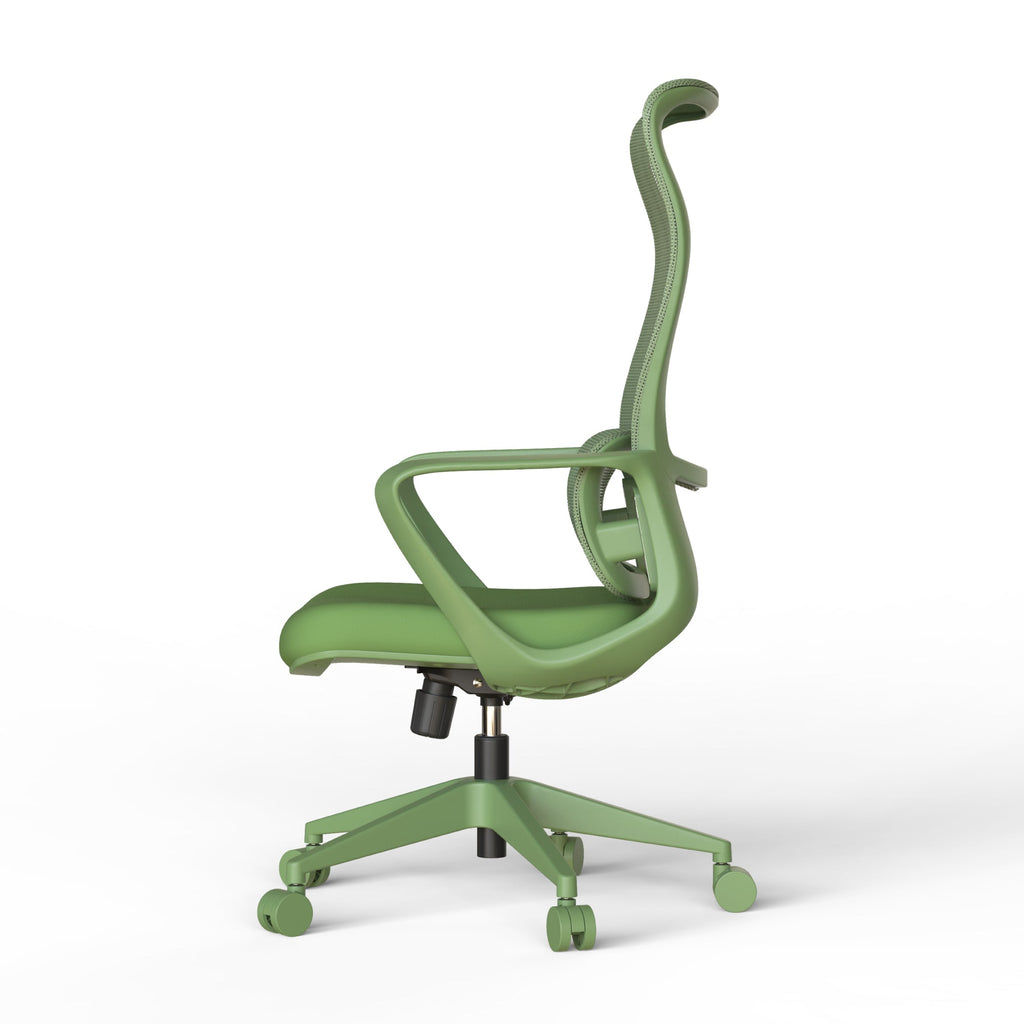 Modern Executive Office Chair with Adjustable Height Lumbar Support