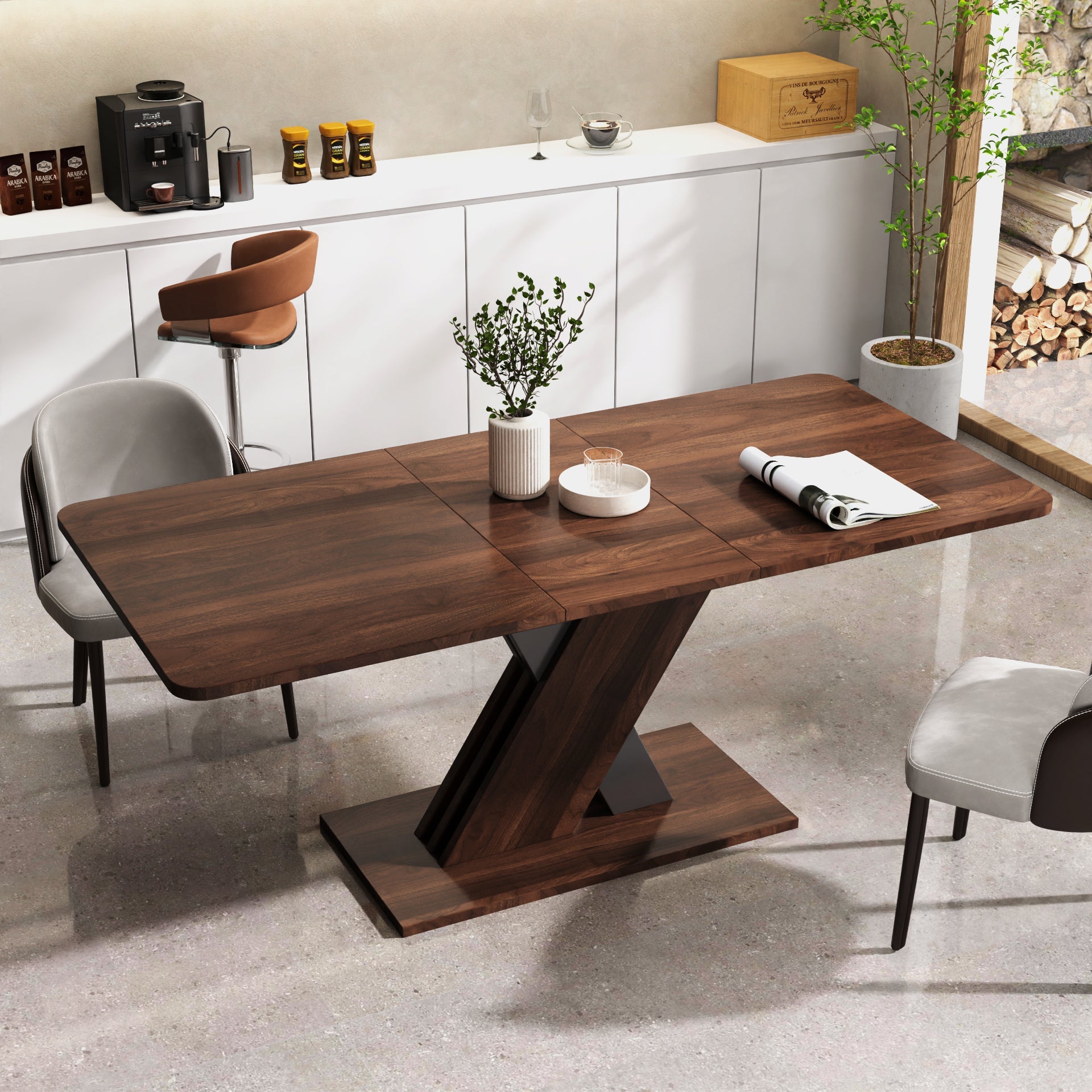Multifunctional Extendable Console Table