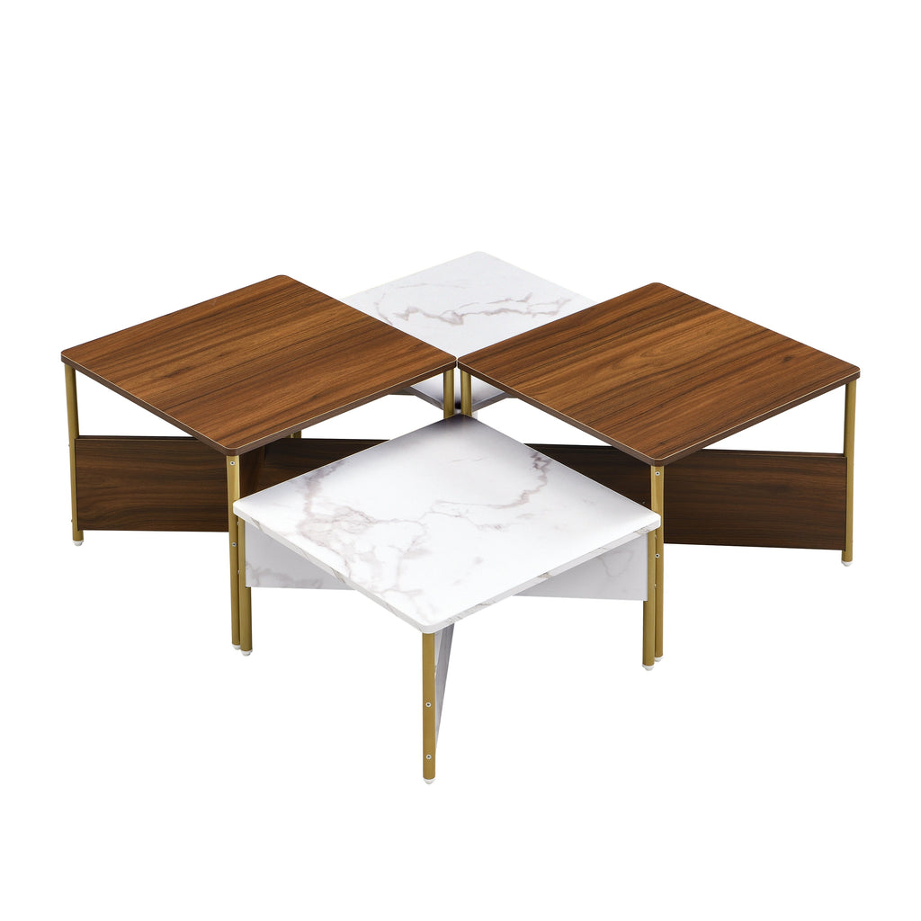 Modern Nesting Coffee Tables Set of 4