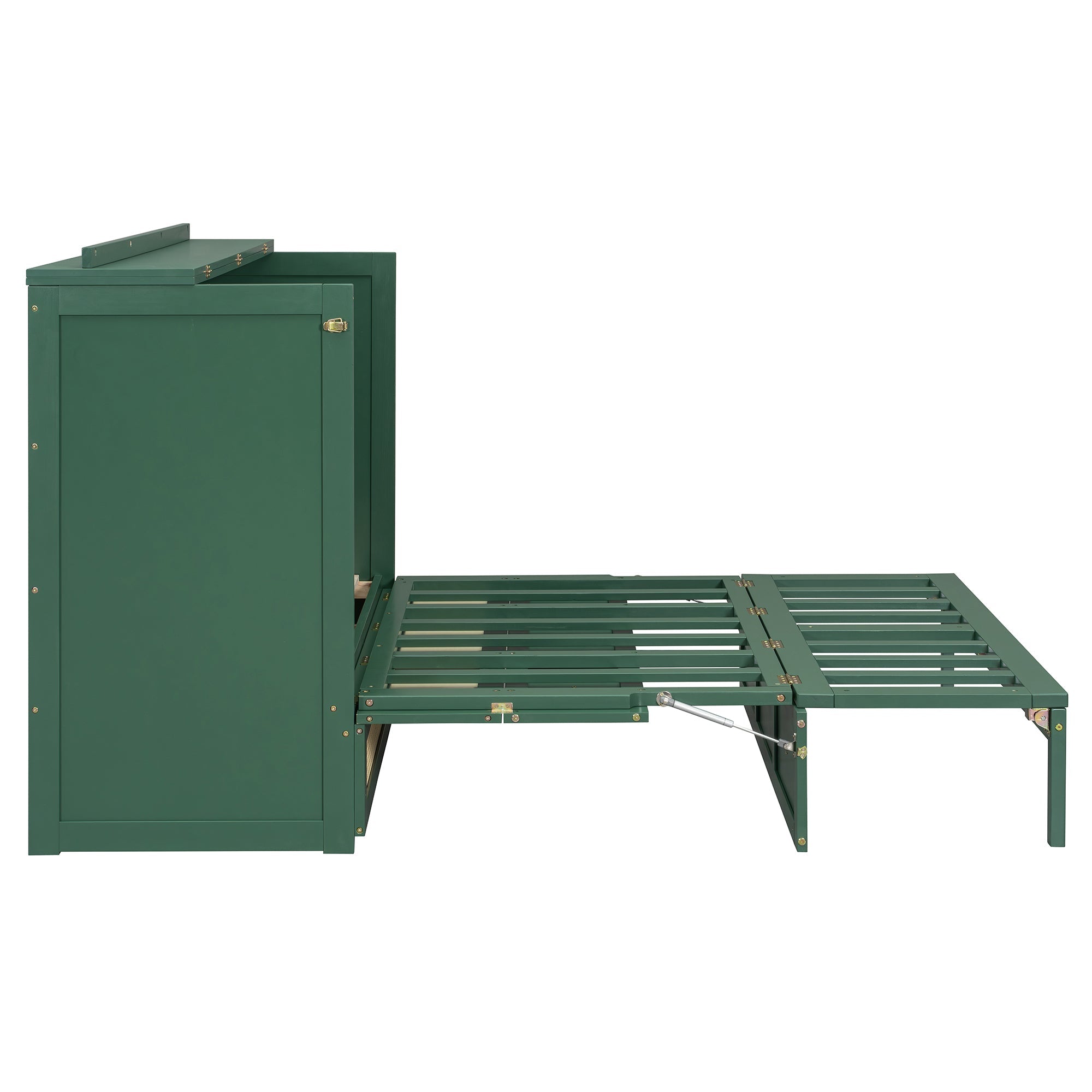 Full Size Murphy Bed with Large Drawers