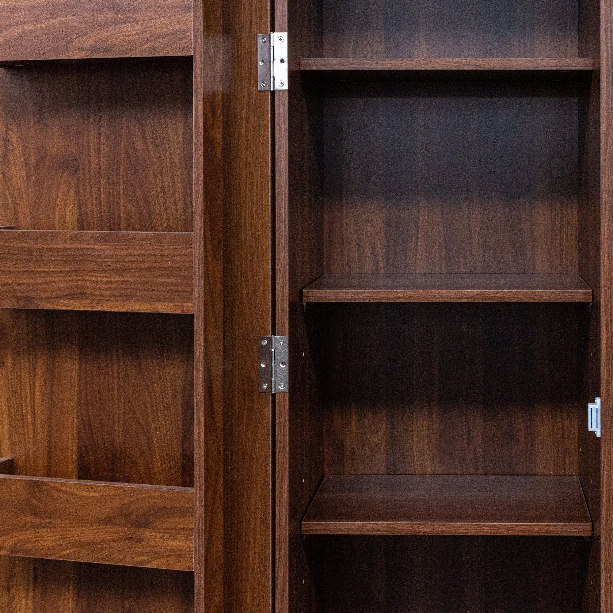Kitchen Freestanding Buffet Cupboards Sideboard with Doors & Shelves