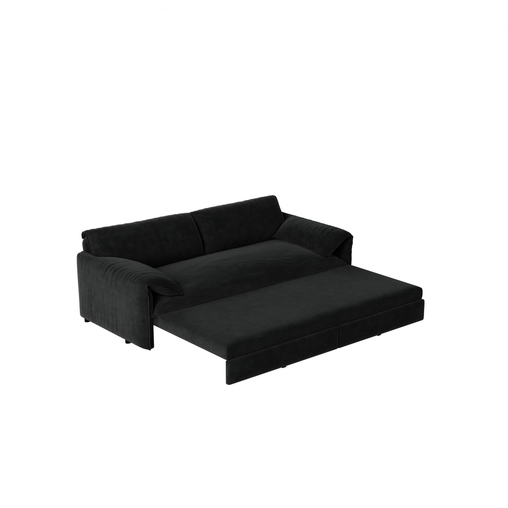 3-in-1 Convertible Sleeper Sofa with Side Storage