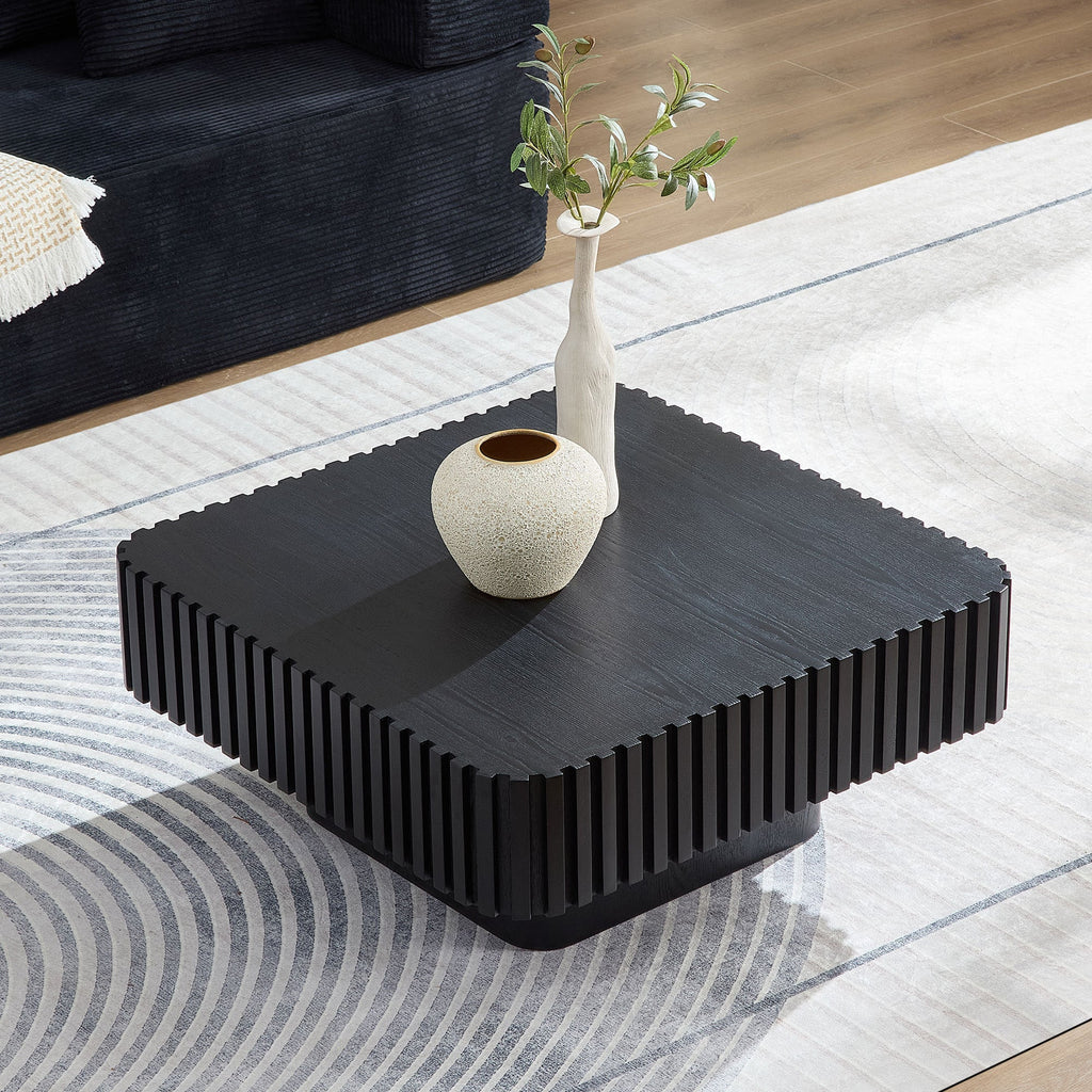 Modern MDF Woode Square Coffee Table