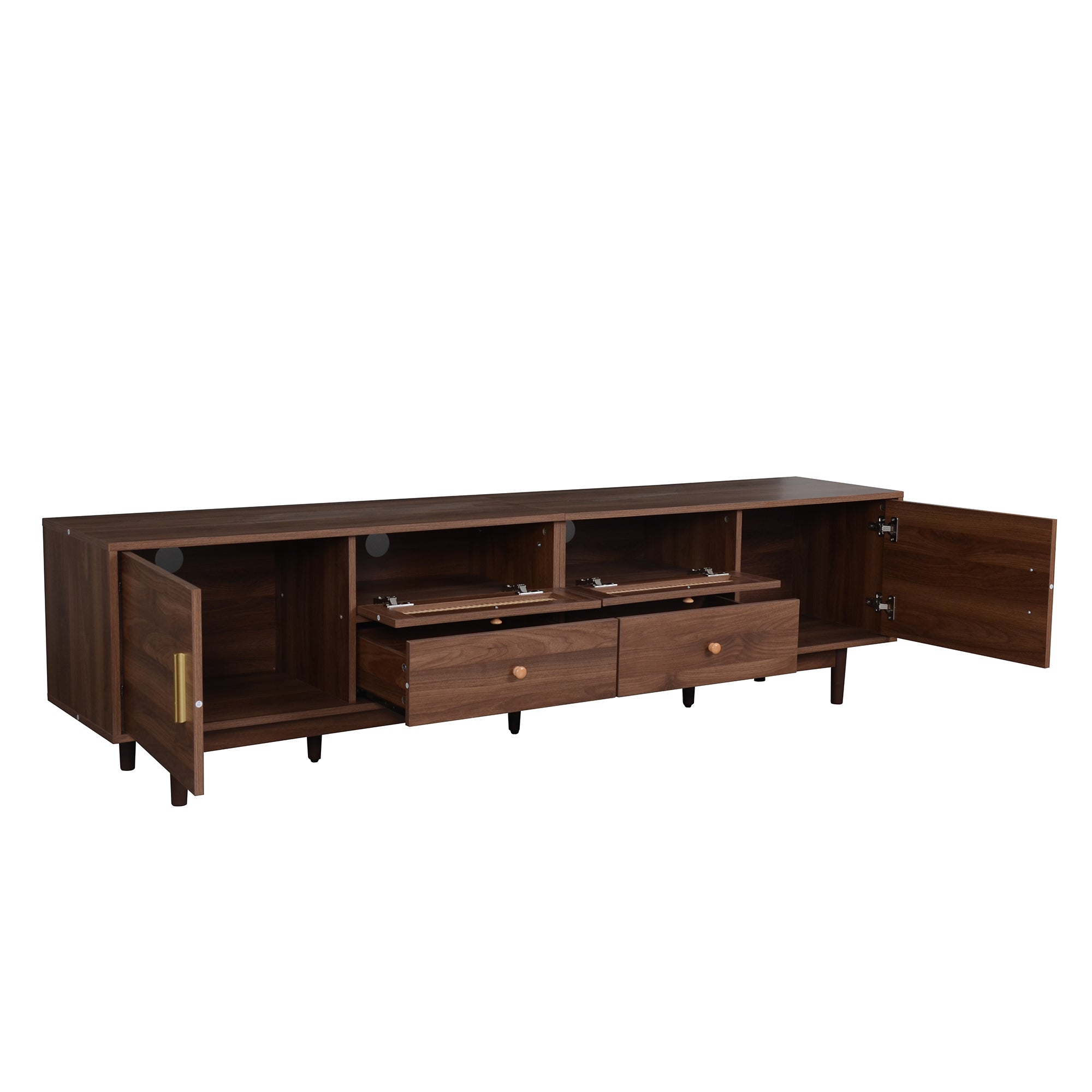 76' Modern Chic Entertainment Center